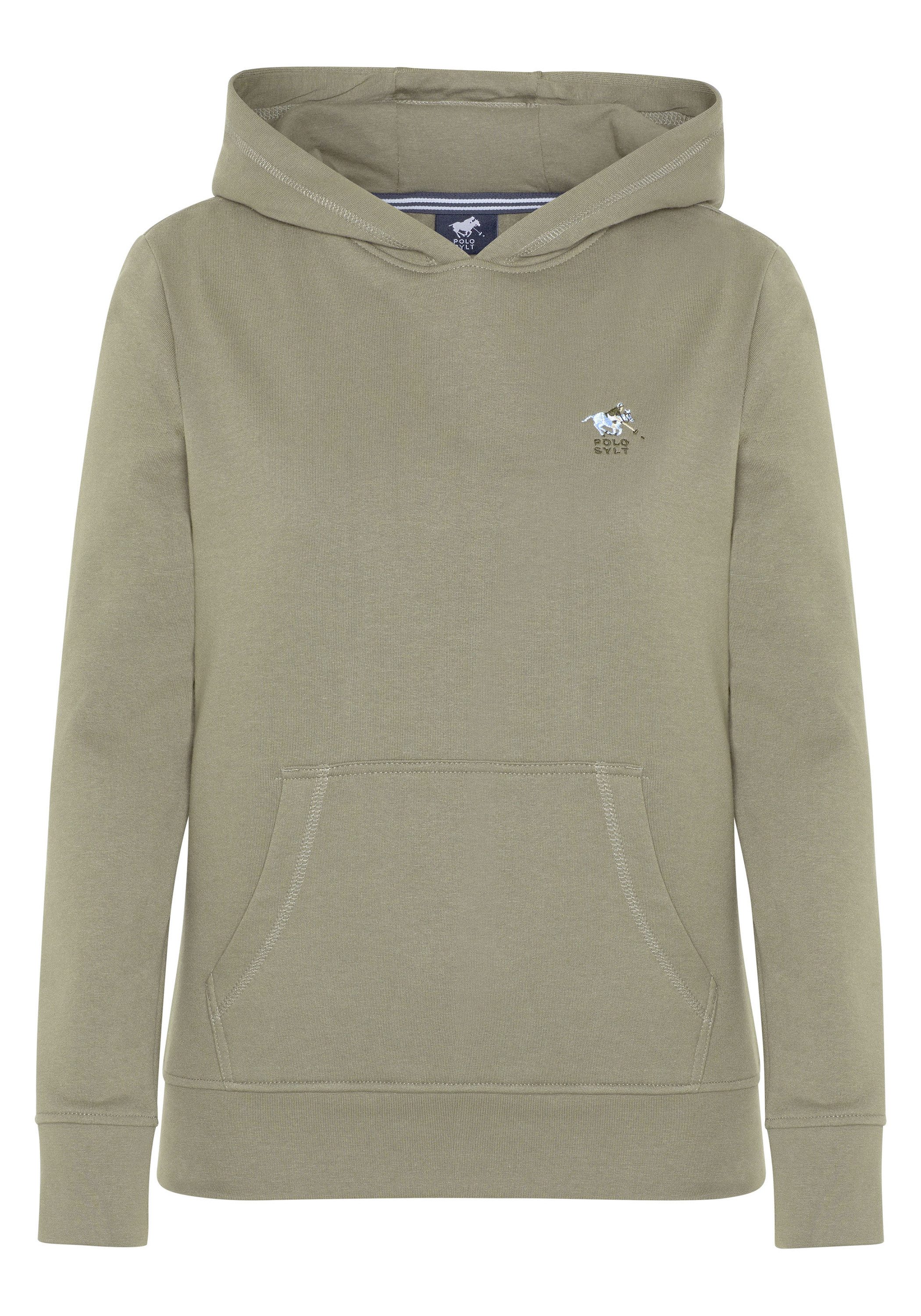 Polo Sylt Kapuzensweatshirt mit Logo in Multicolour-Optik günstig online kaufen