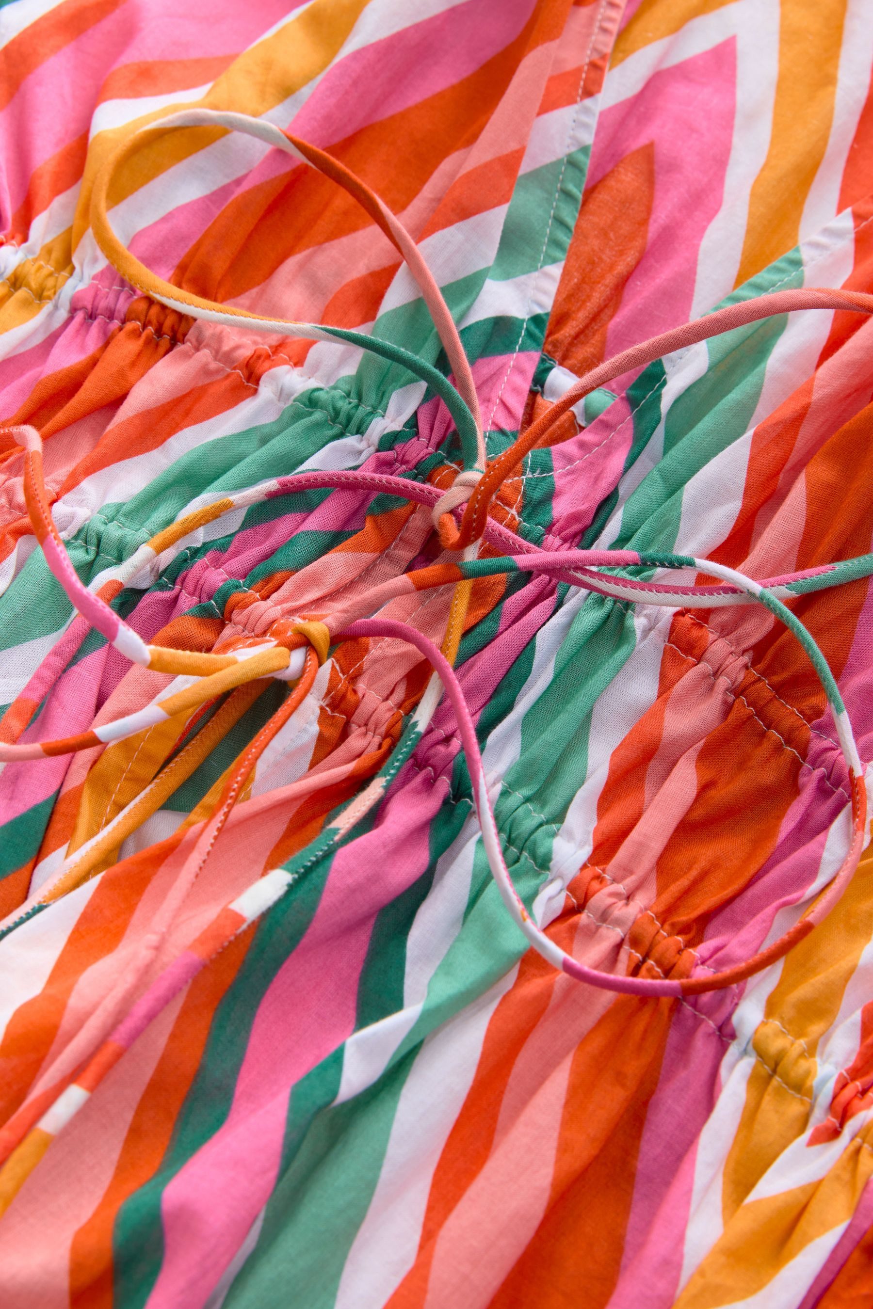 Next Strandkleid Langer Strandkaftan aus 100 % Baumwolle (1-tlg)