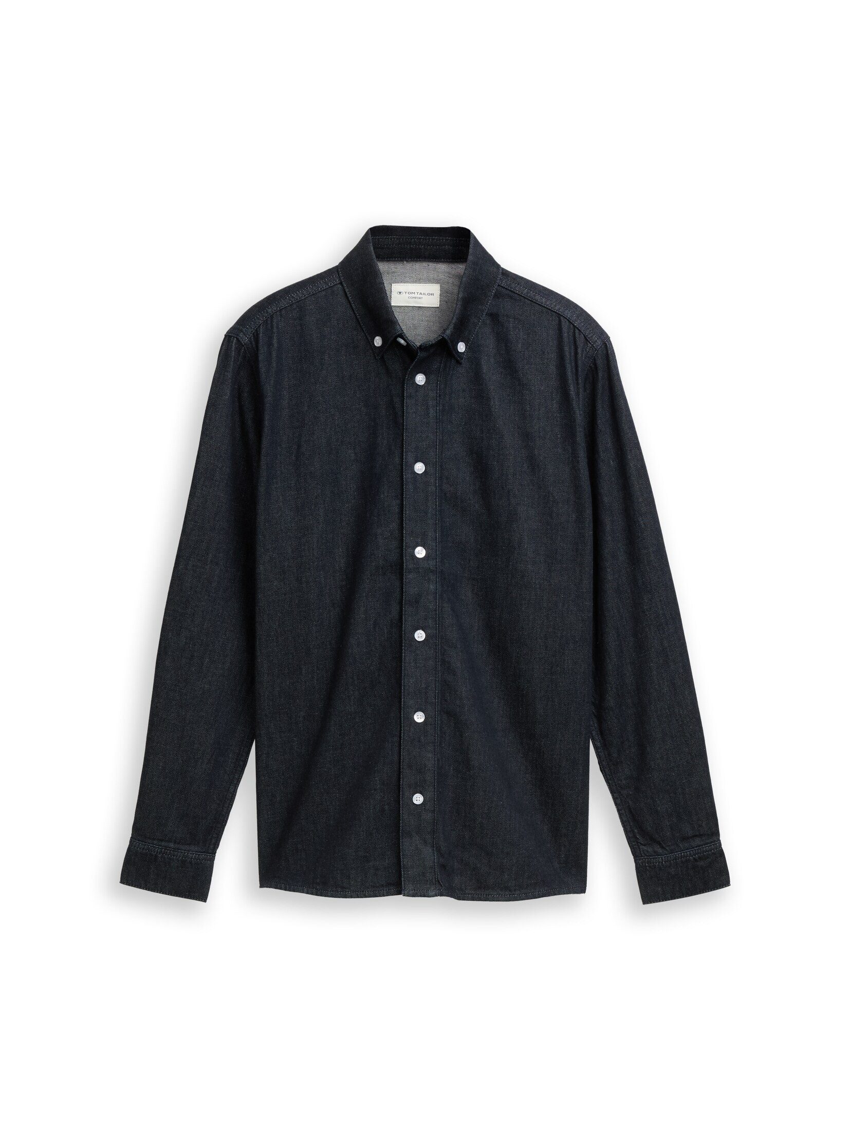 TOM TAILOR Langarmhemd Blusen & Shirts Regular Fit Jeanshemd