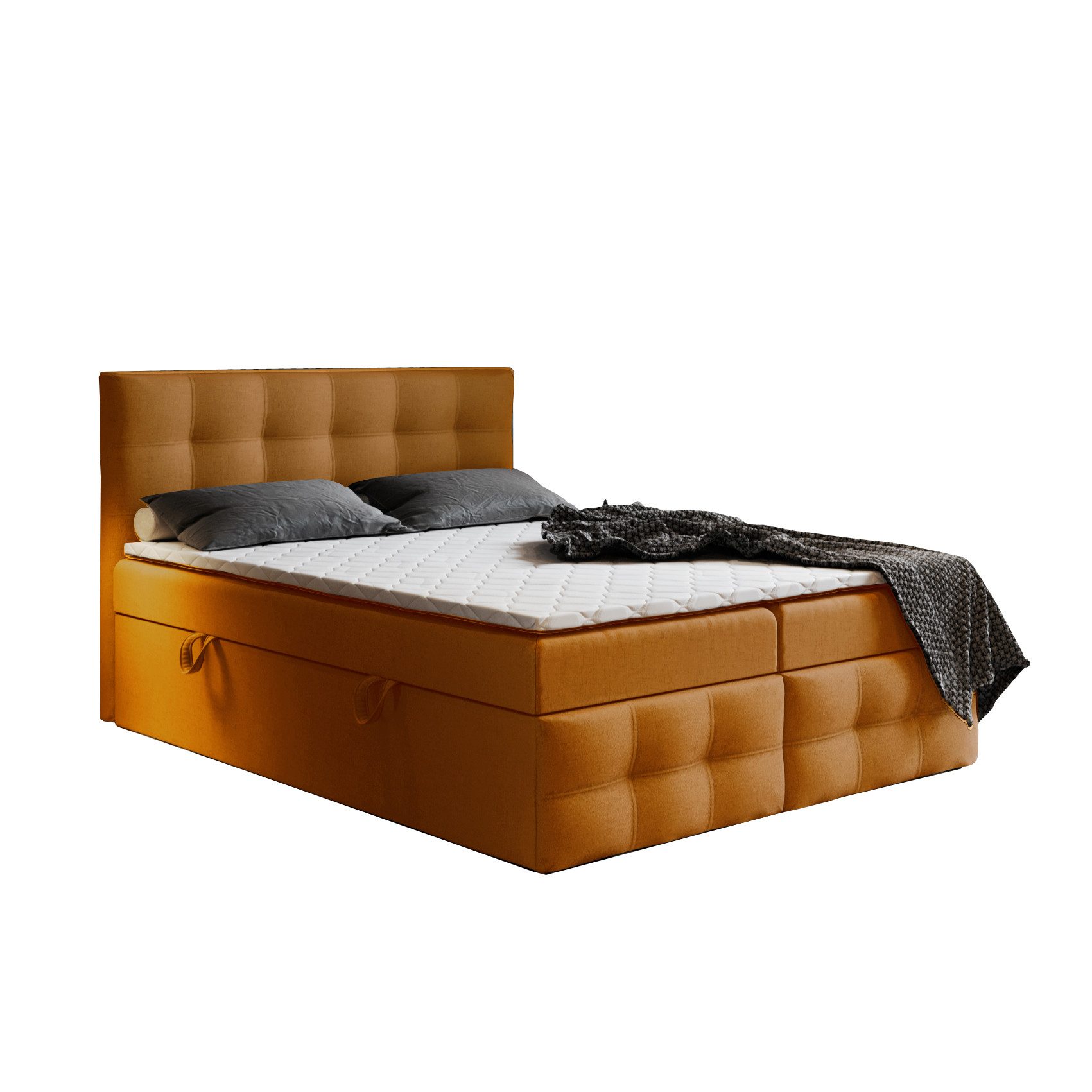 Godre Boxspringbett mit Bettkasten Ewora 3 günstig online kaufen