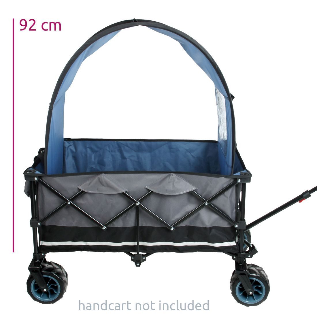 Klappbarer Leiterwagen: Dein Flexibler Helfer für Garten, Freizeit und Familie