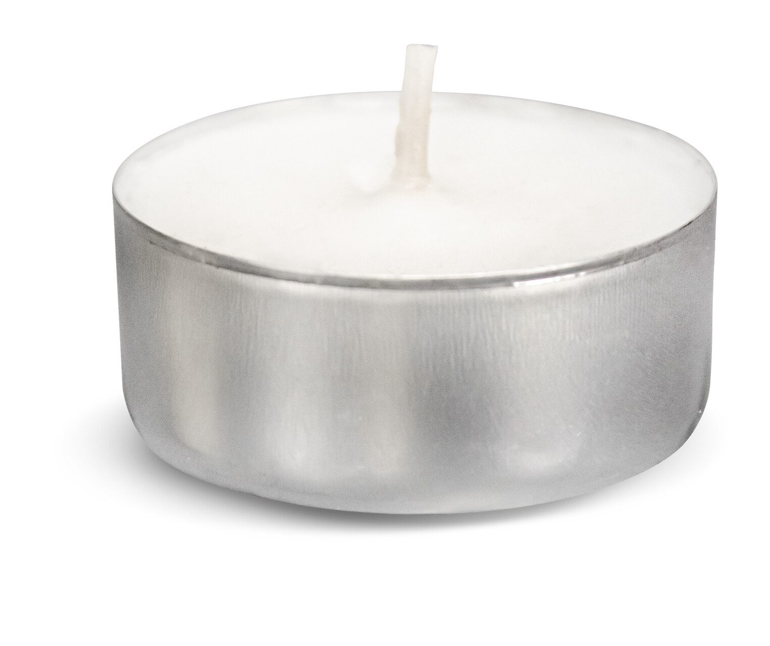 Wiedemann Kerzen Teelicht Teelichter Weiß in Premium Qualität, 4 Stunden, 100 Stück