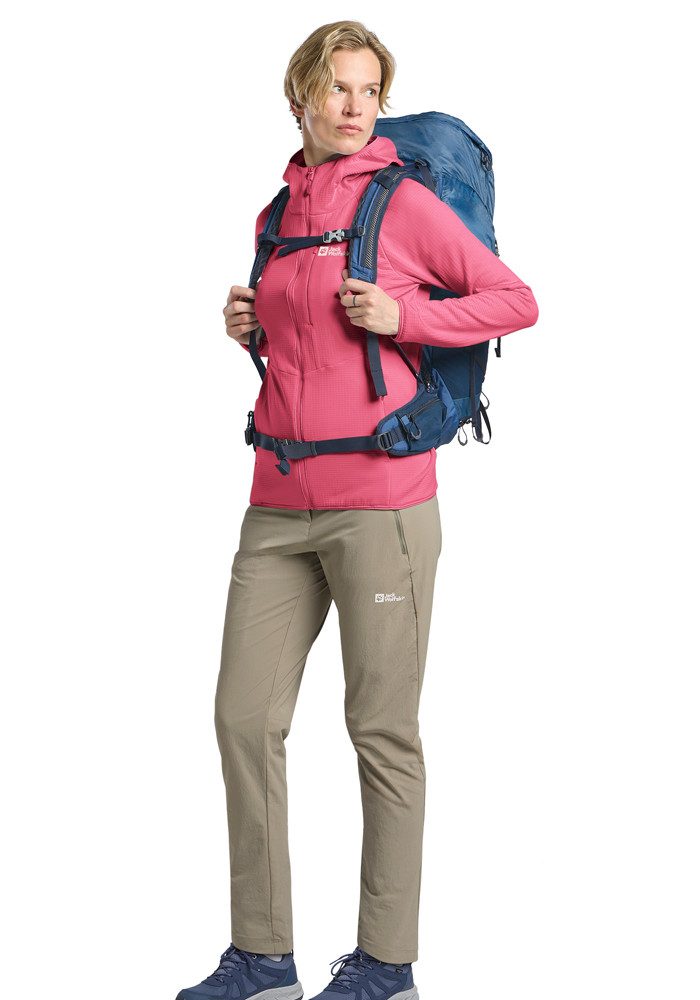 Jack Wolfskin Fleecejacke KOLBENBERG HOODED FZ W