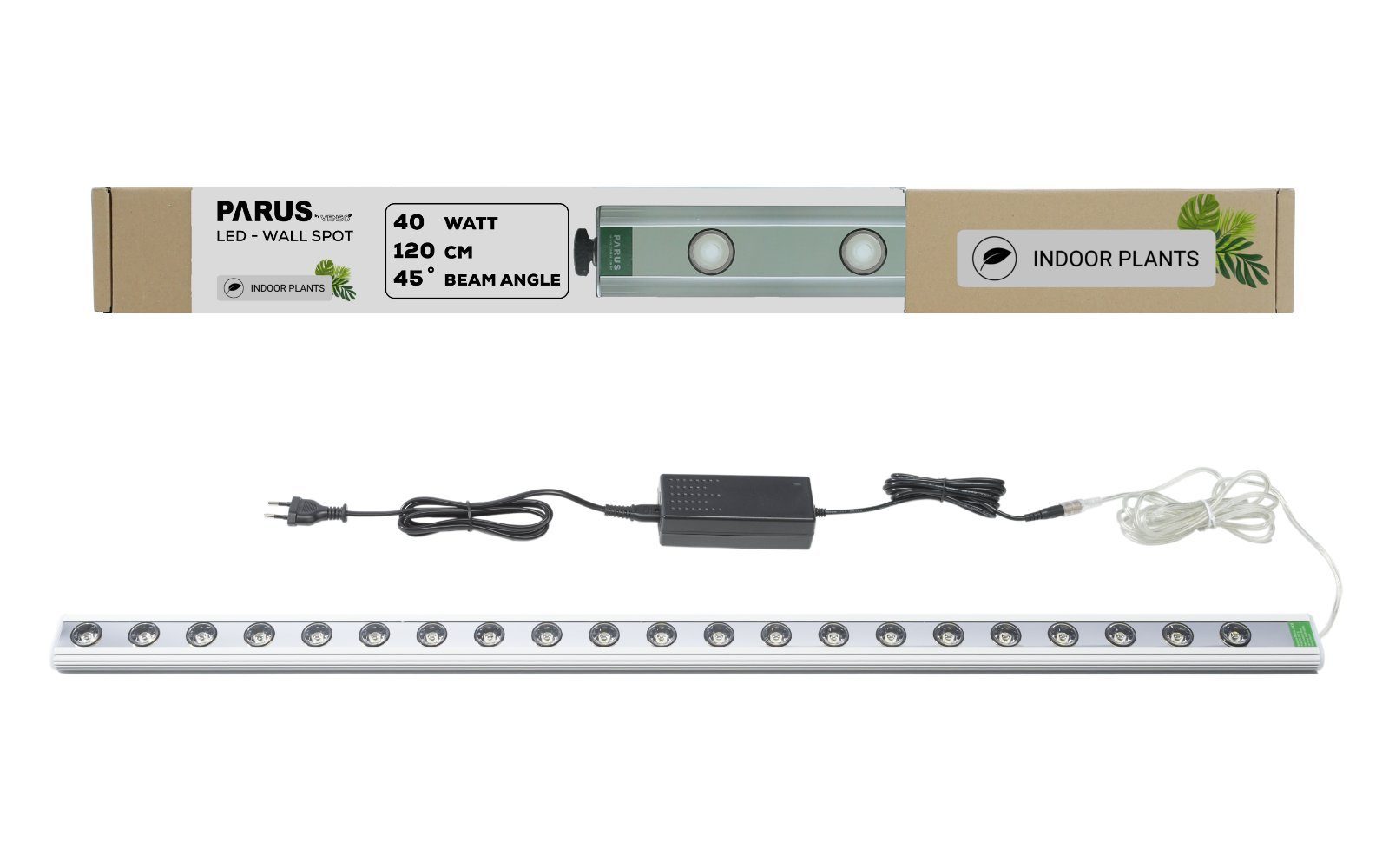 PARUS Indoor Grow plants, Pflanzenlampe White Pflanzen, Spektrum Leuchtmittel für