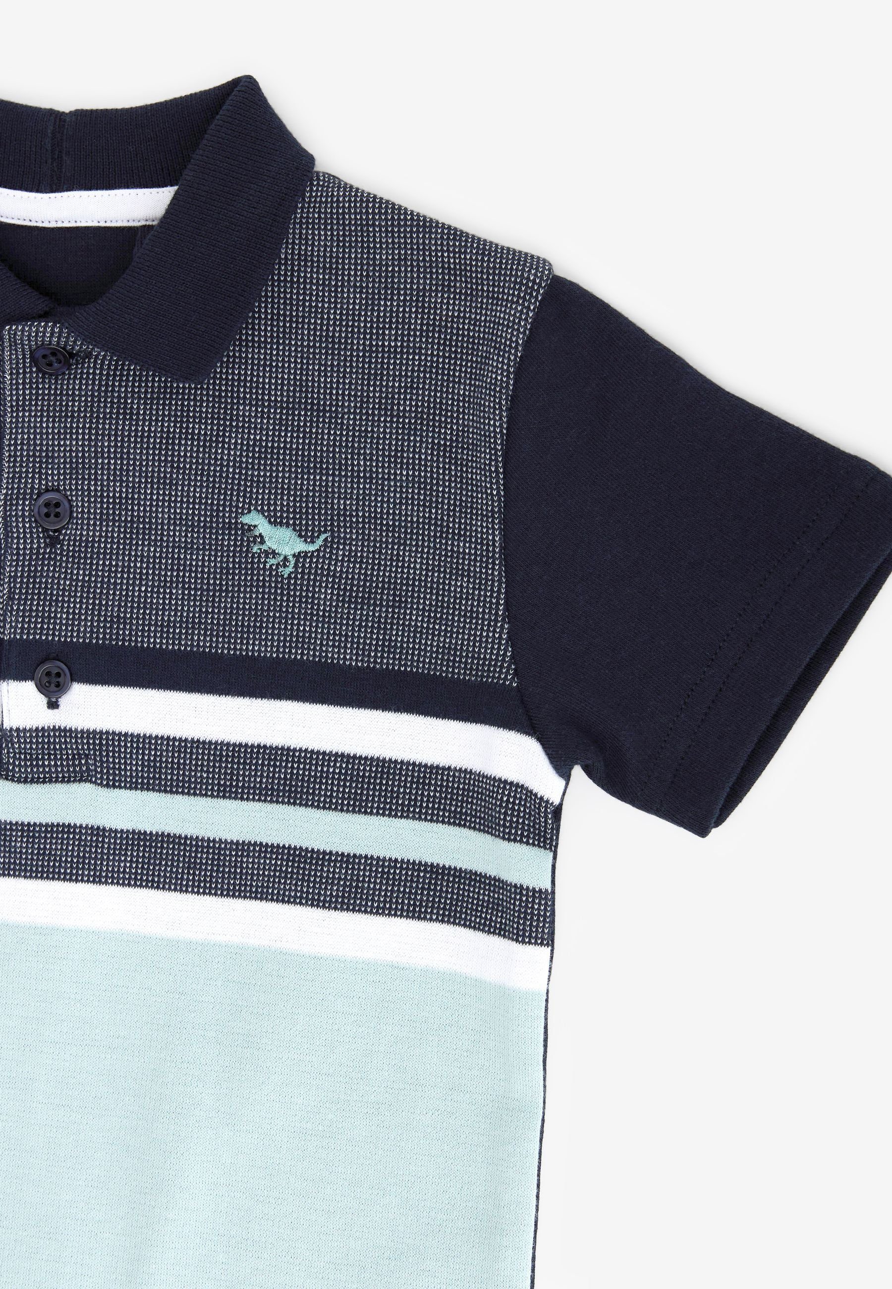 Next T-Shirt Polohemd aus Baumwolle mit weicher Haptik (1-tlg)