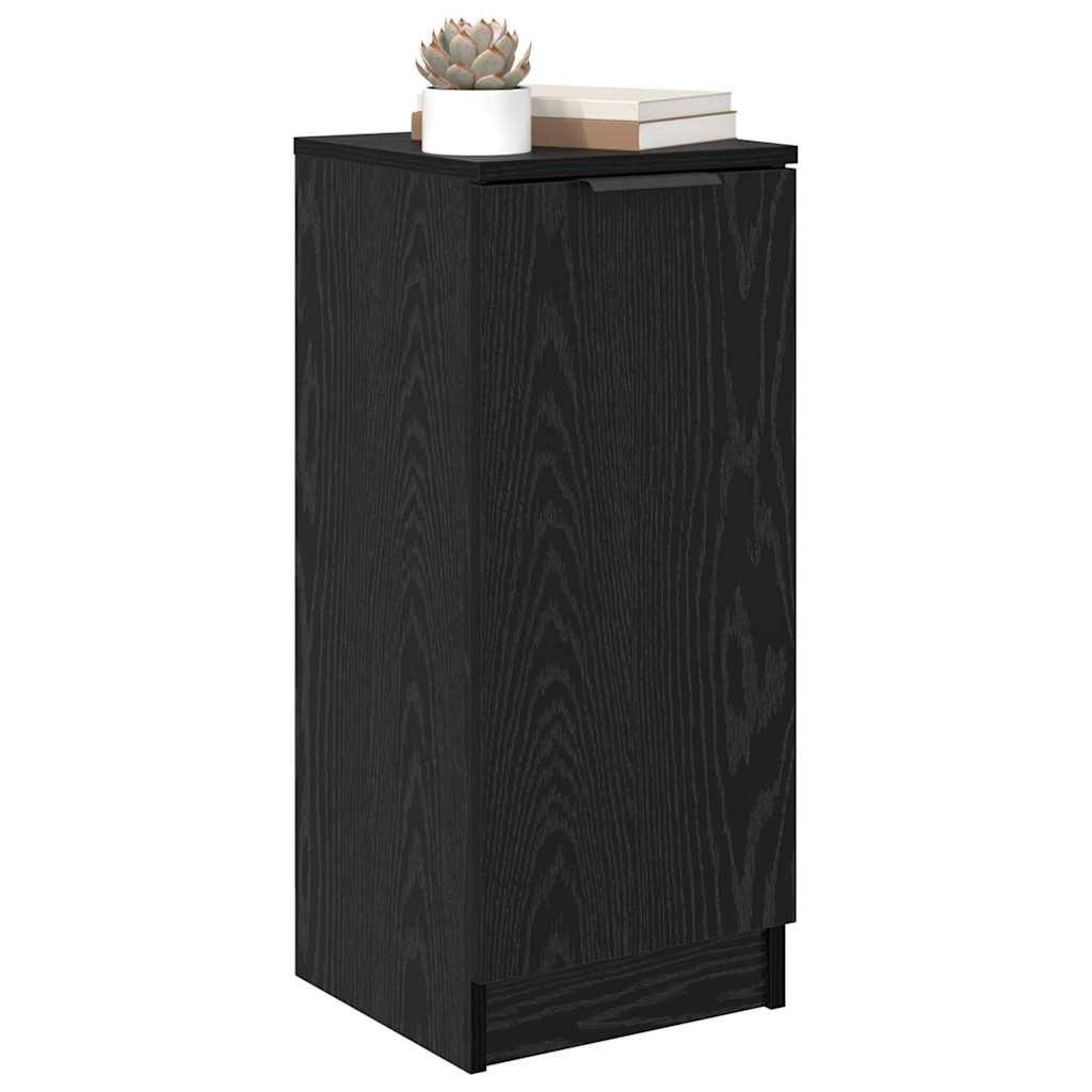 vidaXL Sideboard Sideboard Schwarz Eichen-Optik 30 günstig online kaufen