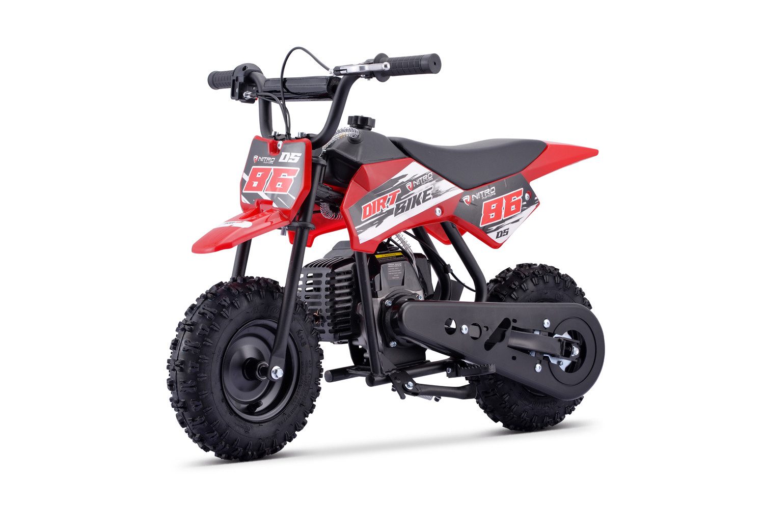 Smarty Dirt-Bike Nitro Motors 49cc Dirtbike Hobbit VX 6" Sport 2