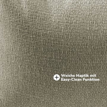 mokebo Sitzsack Der Schlitten (aus nachhaltigem Recyclingstoff), Indoor Bean Bag oder Relaxliege für Kinder & Erwachsene in Beige