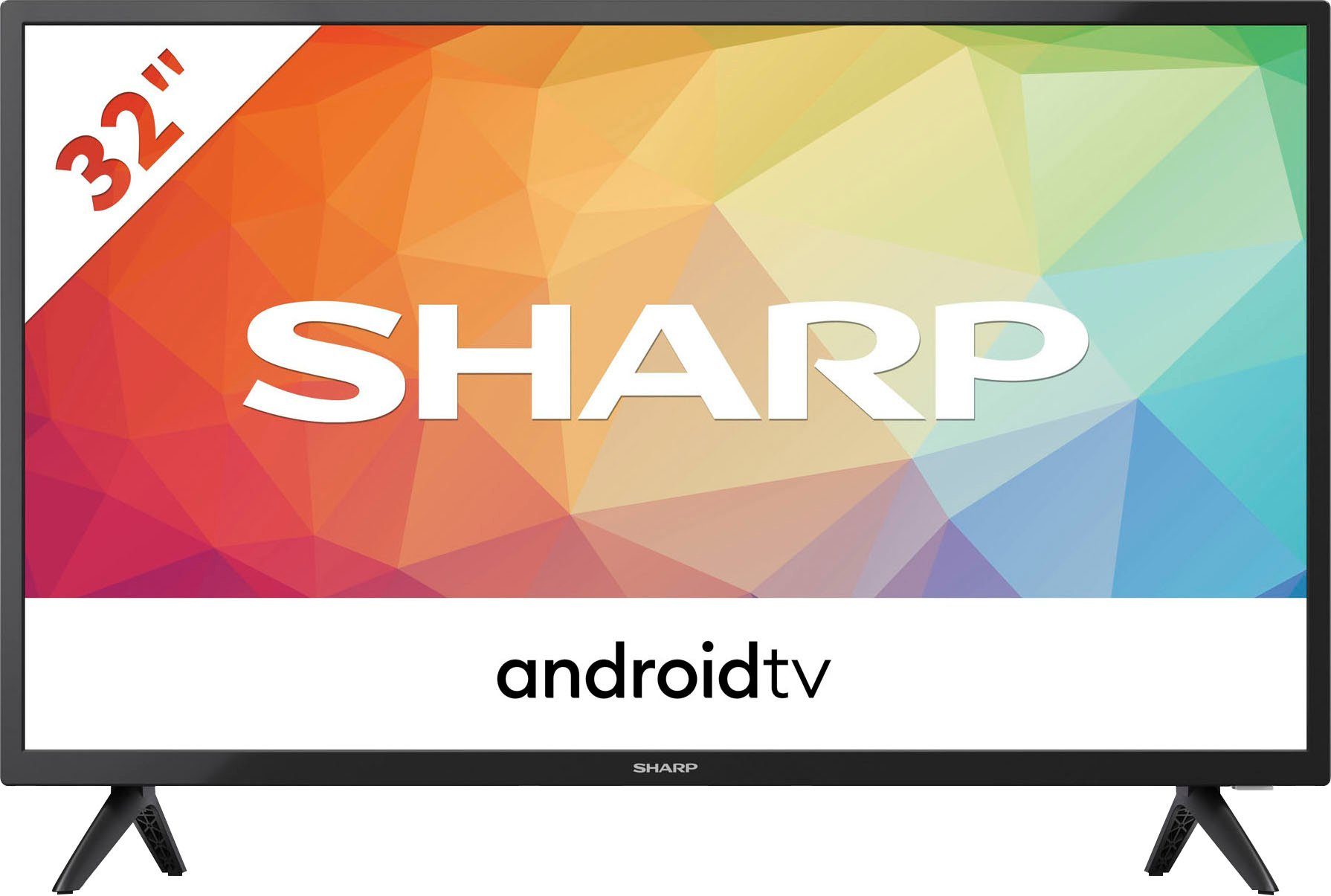 Sharp 1T-C32FGx LED-Fernseher (81 cm/32 Zoll, HD-ready, Android TV, Smart-TV)