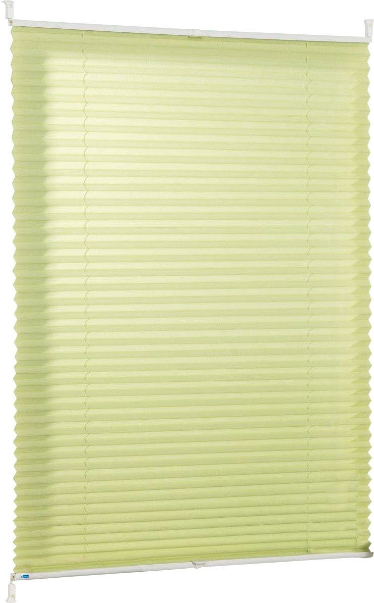 K-HOME Plissee Klemmfix Pisa, Lichtschutz, ohne Bohren, verspannt, Klemmfix günstig online kaufen