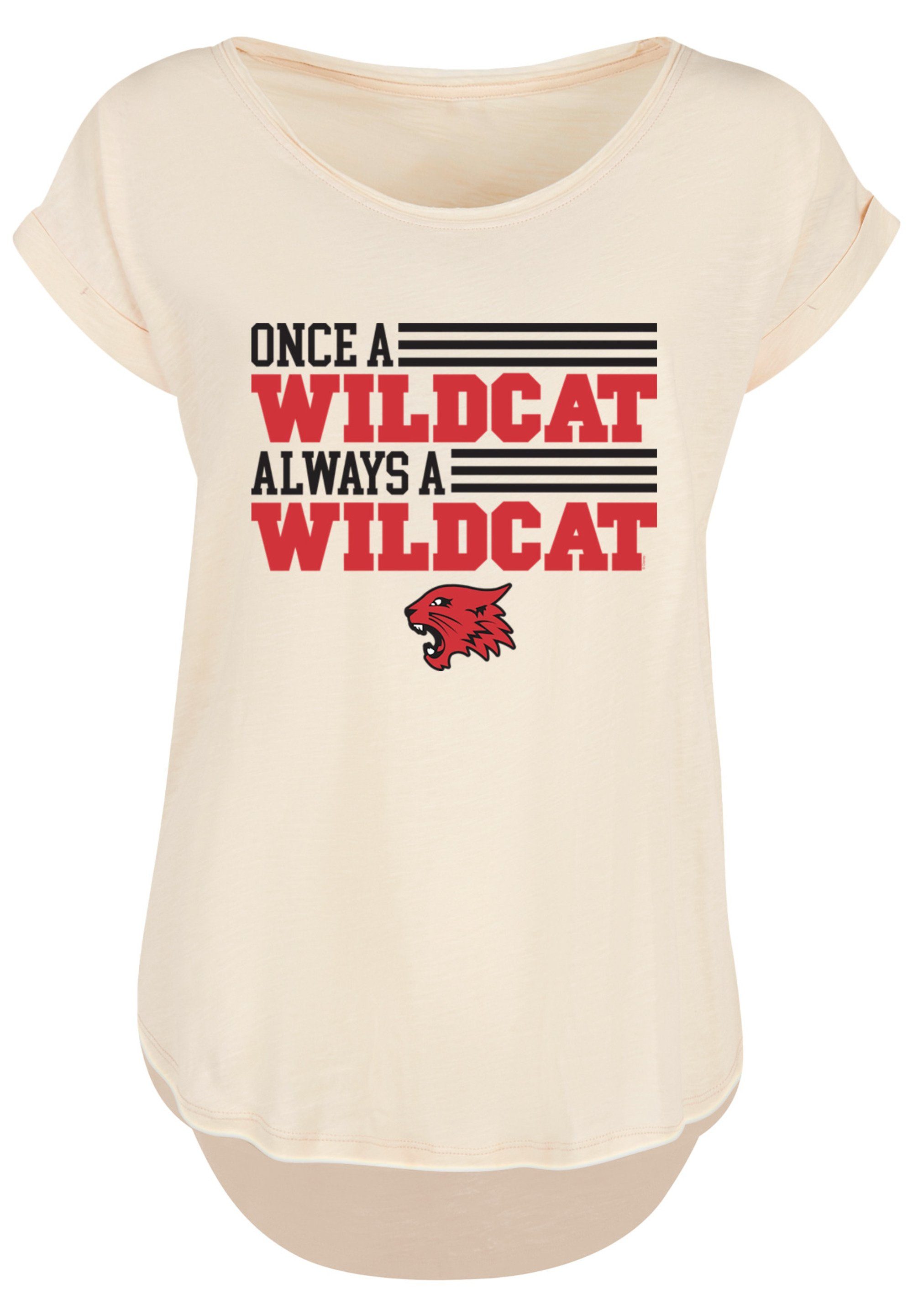 F4NT4STIC T-Shirt Disney High School Musical Wildcat Print
