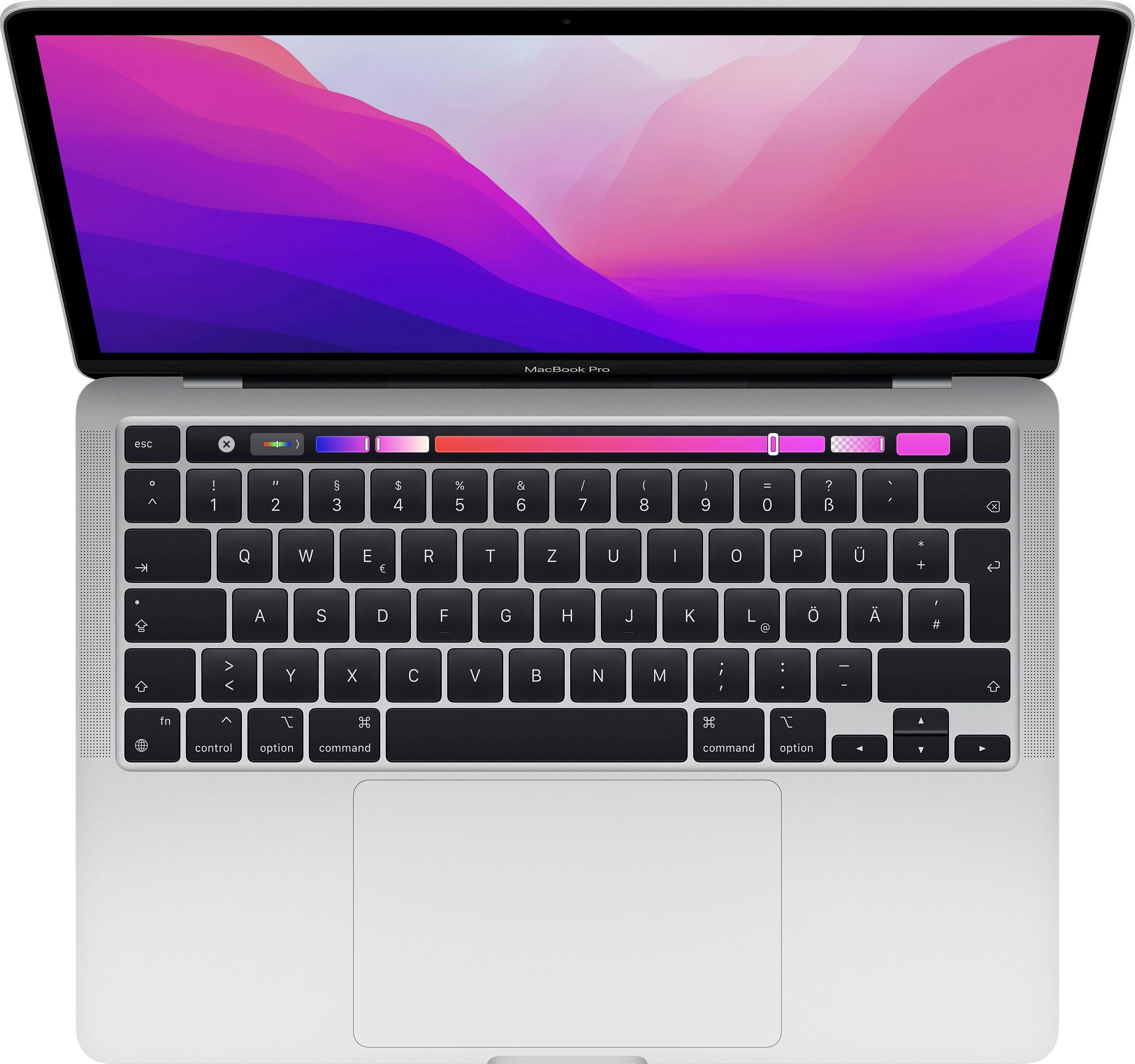 Apple 13" MacBook Pro Notebook 512 Apple (33,74 silber GPU, M2, Zoll, 10-Core cm/13,3 SSD) GB