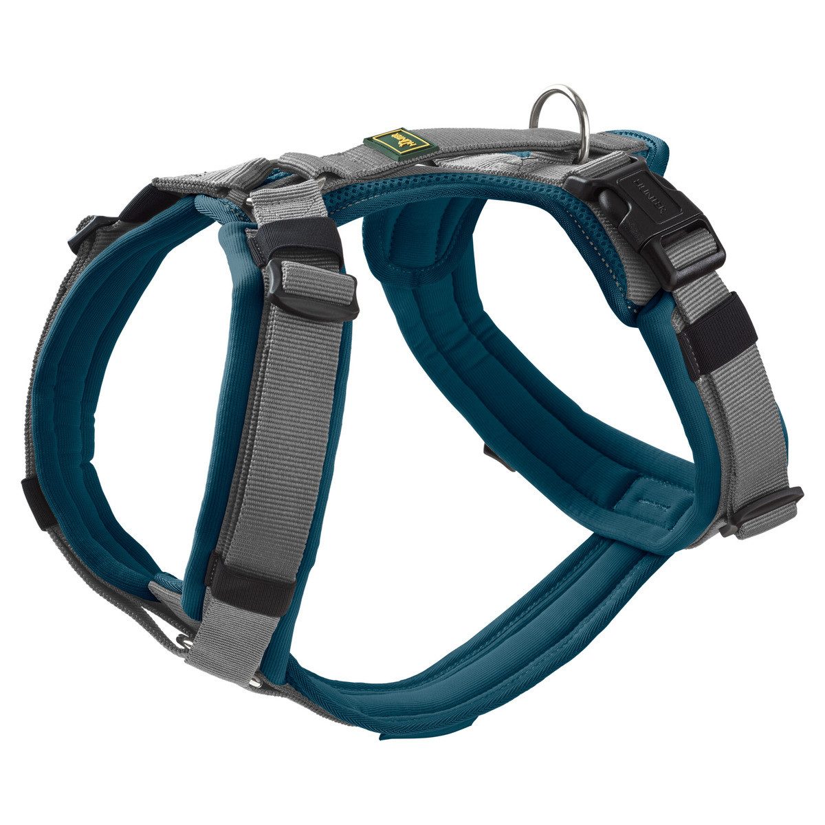 Hunter Tierbedarf Hunde-Geschirr Geschirr Maldon Up mit Griff petrol/grau günstig online kaufen