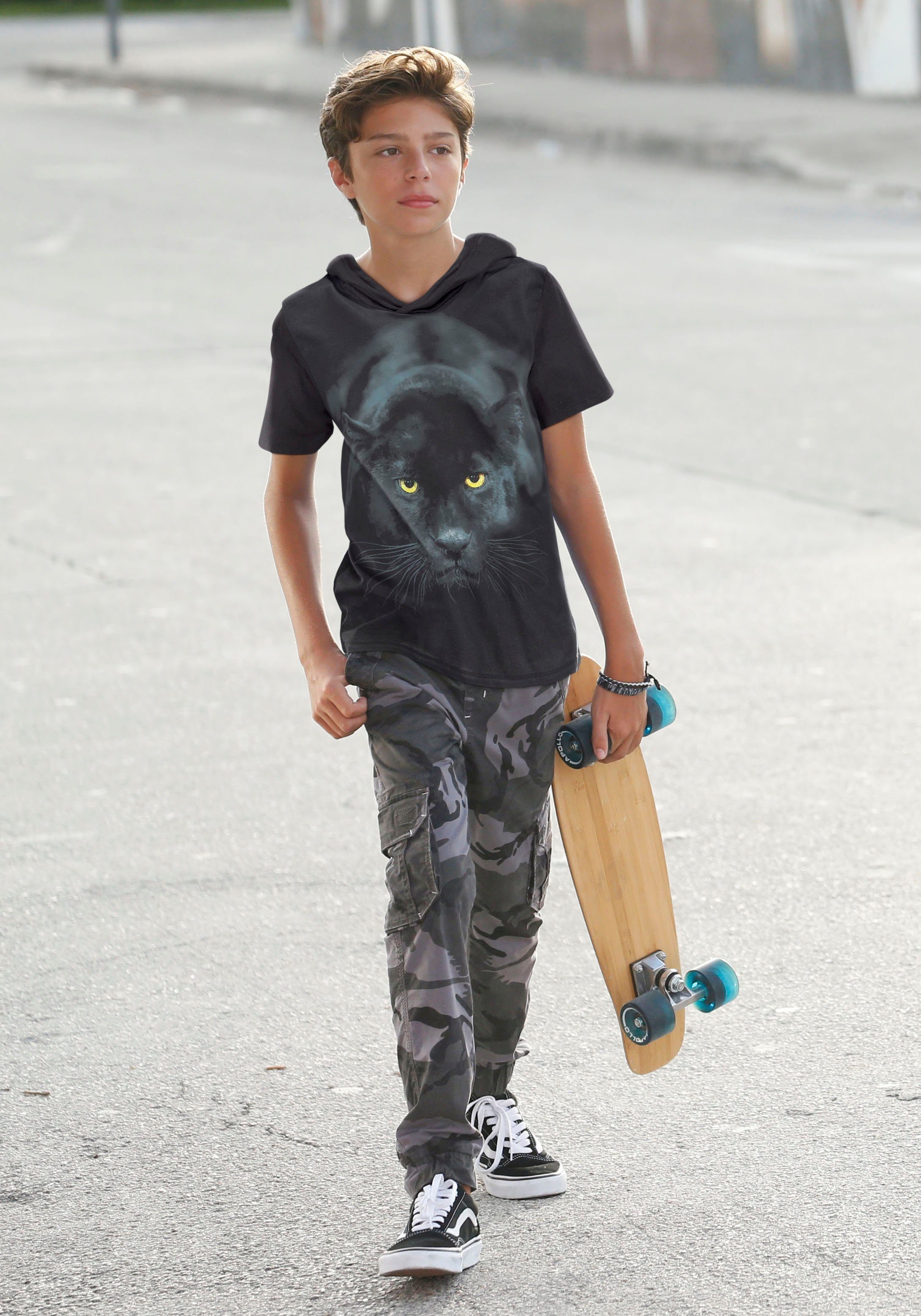 KIDSWORLD T-Shirt PANTHER Fotodruck