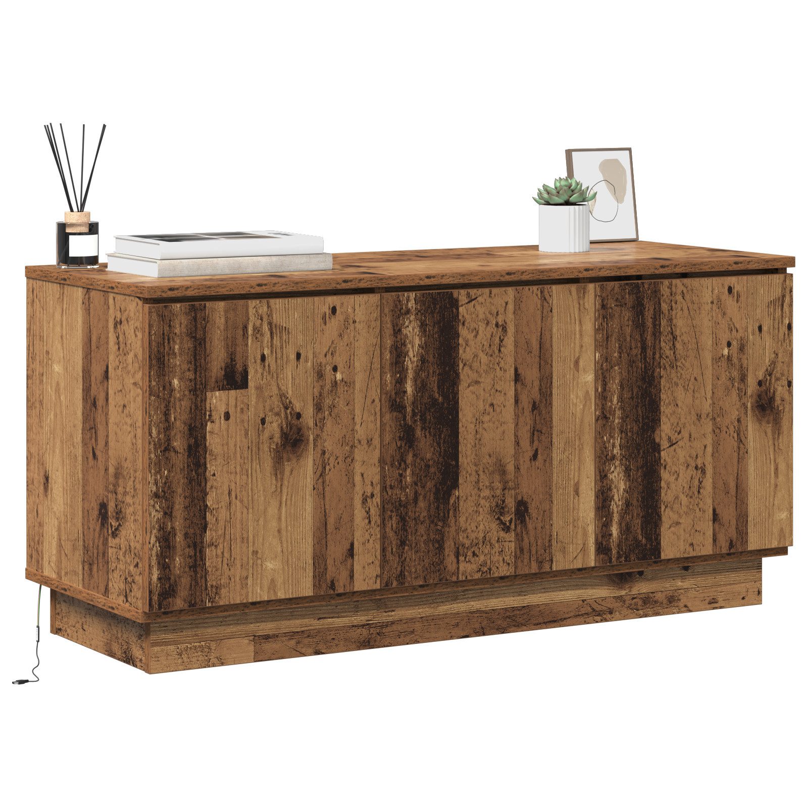 vidaXL TV-Schrank TV-Schrank Altes Holz 100x38x49 günstig online kaufen