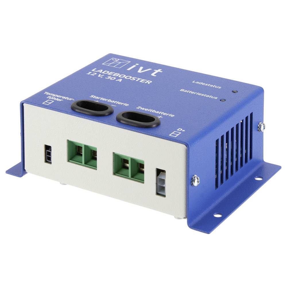 IVT 920073 Ladespannungs-Booster 12 V 30 A Autobatterie-Ladegerät
