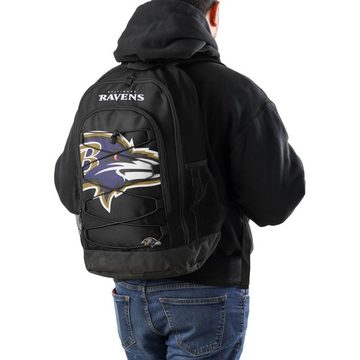 Forever Collectibles Rucksack Backpack NFL BUNGEE Baltimore Ravens