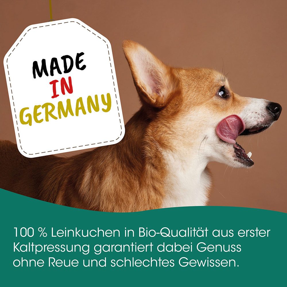 cdVet Fit-Hap Bio-Lein-Sticks, Snack für: Pferde, Hunde, Das ideale Leckerli für zwischendurch, perfekt portionierbar