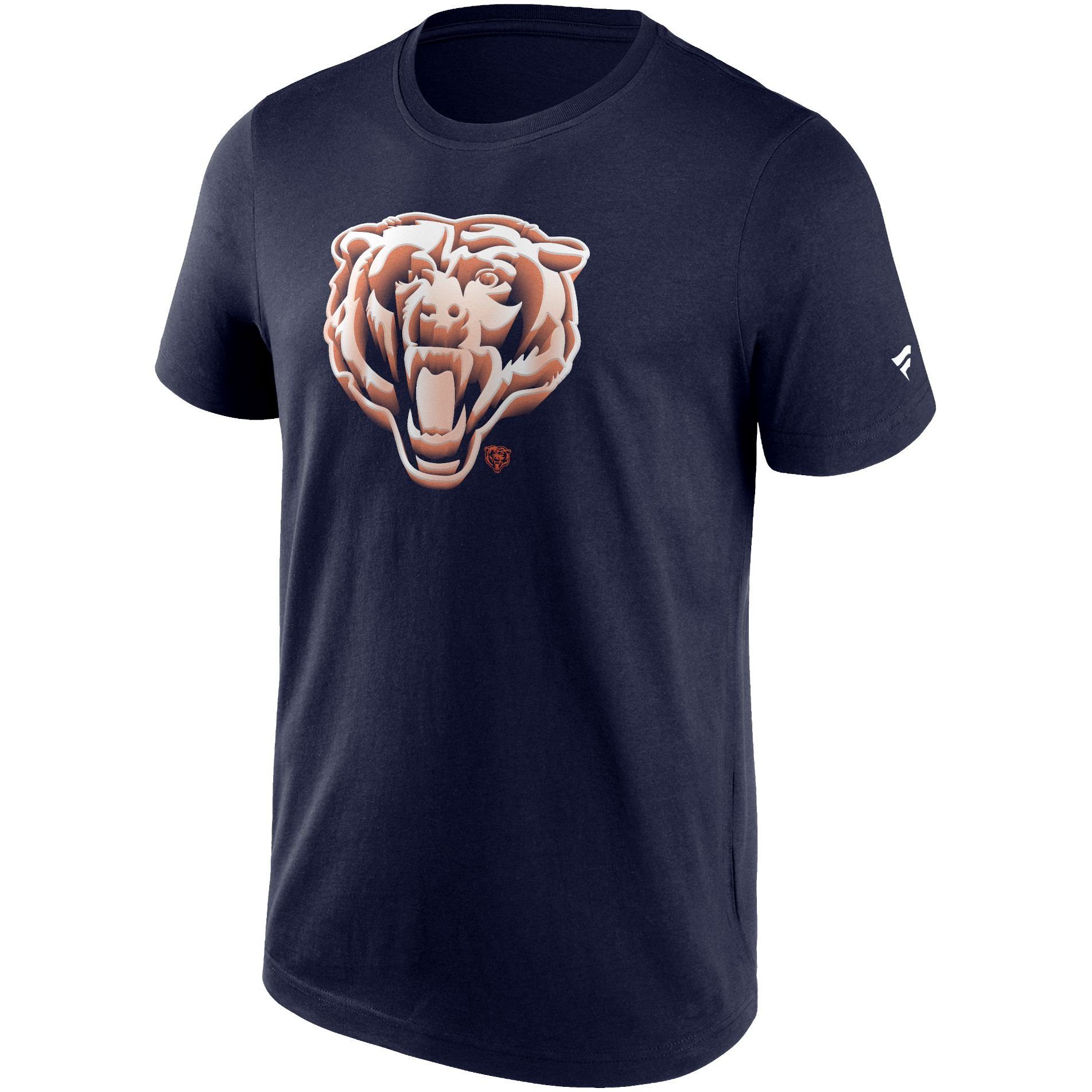 MLB Fanatics NFL Bears Teams Chicago Print-Shirt CHROME NHL LOGO