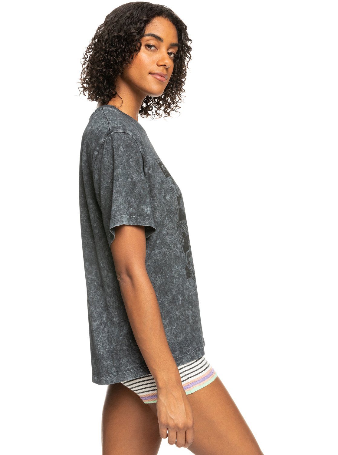 Moonlight Oversize-Shirt Roxy Sunset Anthracite