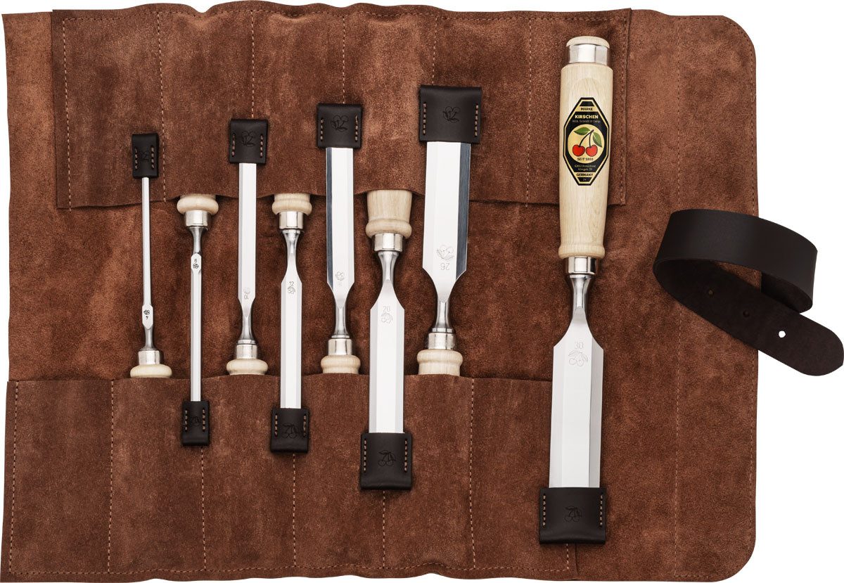 Stechbeitel KIRSCHEN WOODWORKER Essentials Set 3 - Stechbeitelsatz 4-6-10-12-16-20