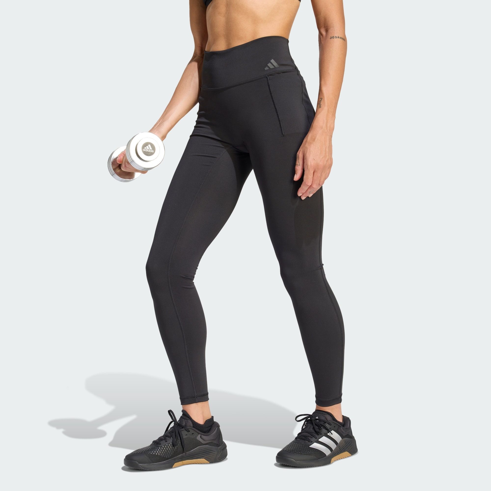 adidas Performance OPTIME WORKOUT FULL LENGTH LEGGINGS (1-tlg)
