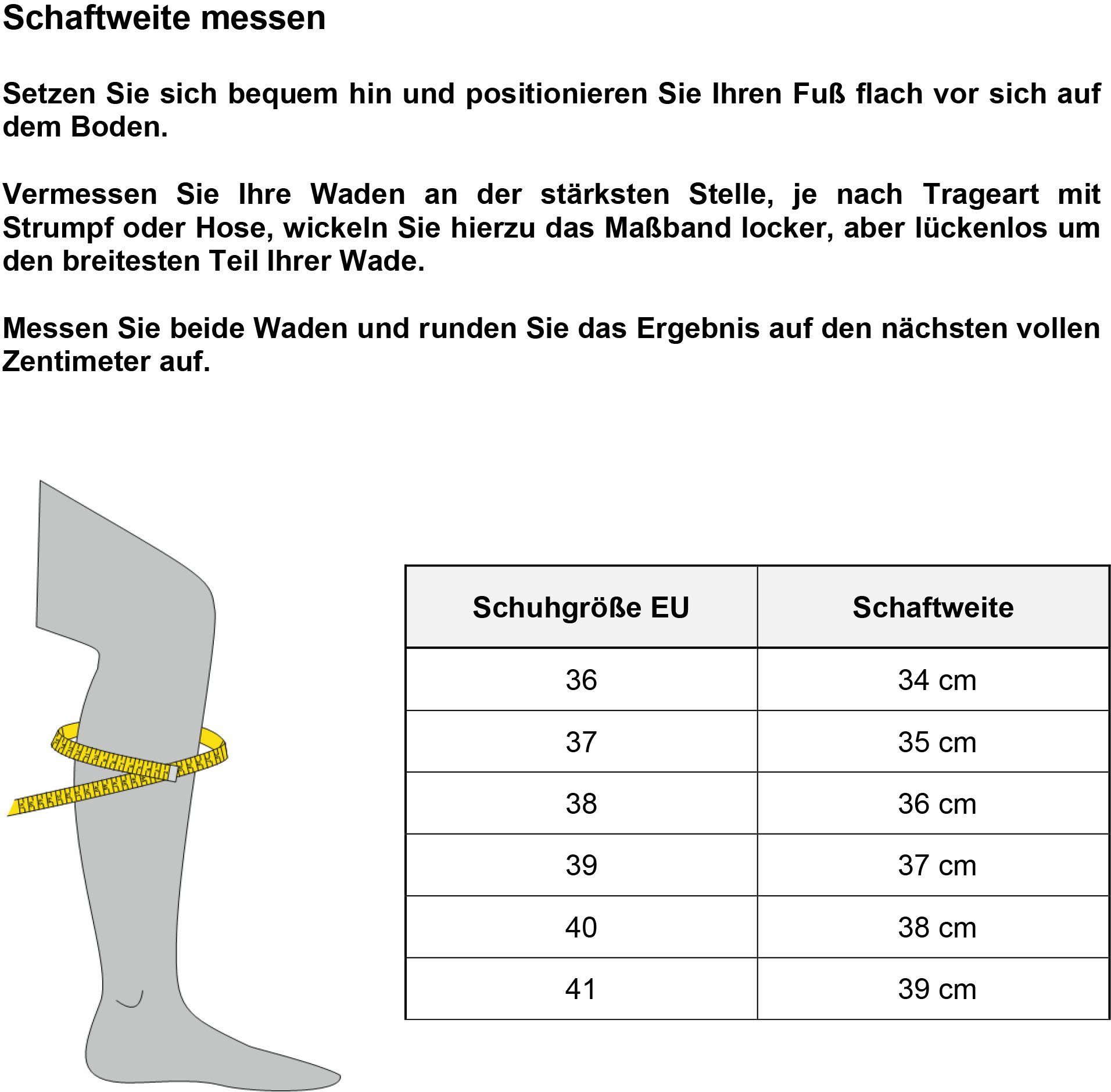 CITY mit WALK Stretchschaft Stiefel