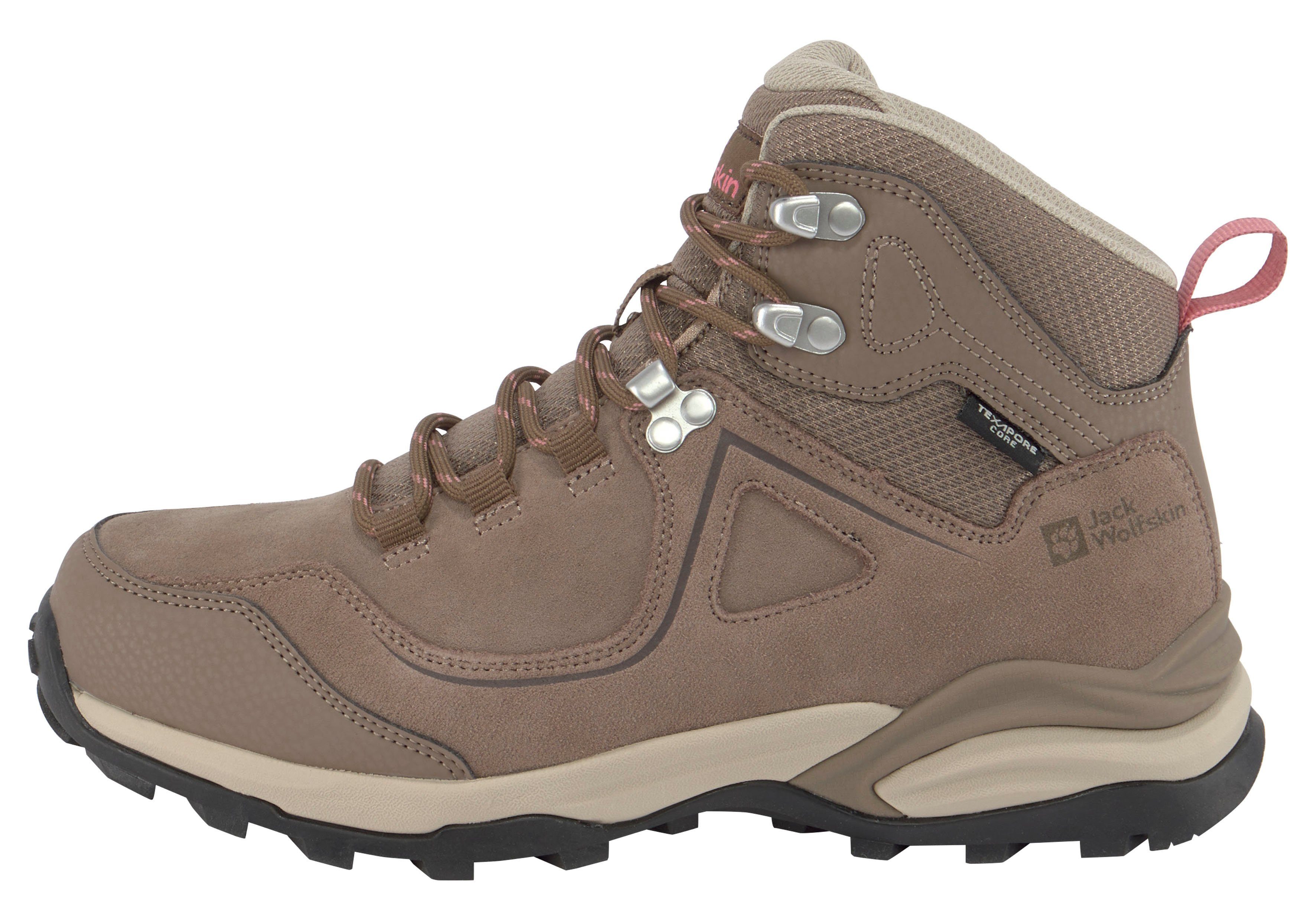 Jack Wolfskin SUNSET HIKE TEXAPORE MID W Wanderschuh Wasserdicht, Trekkings günstig online kaufen