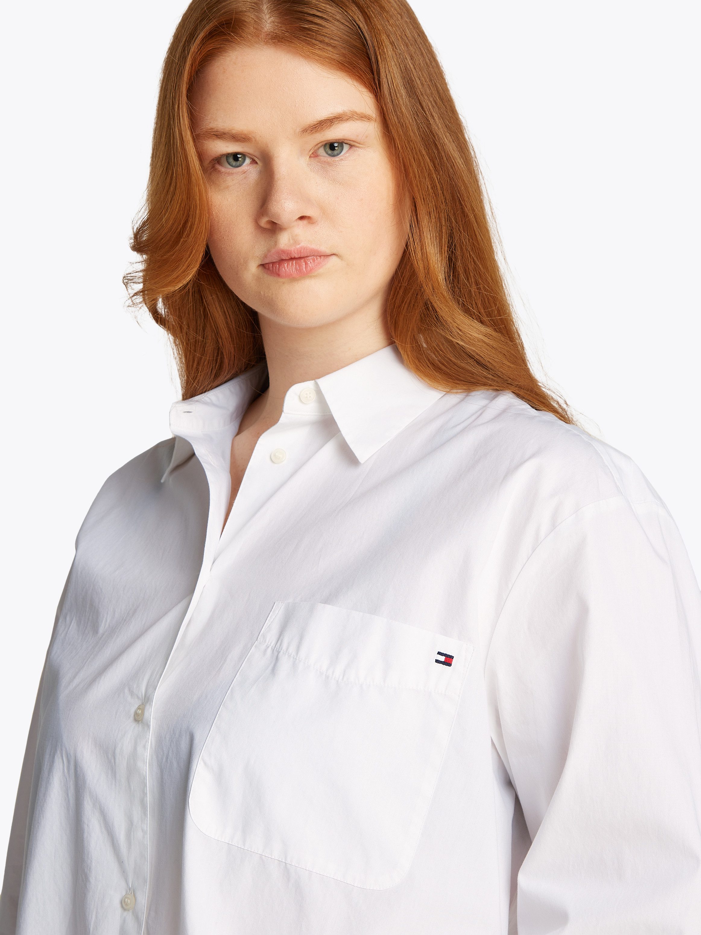 Tommy Hilfiger Curve Hemdbluse CRV ESS günstig online kaufen