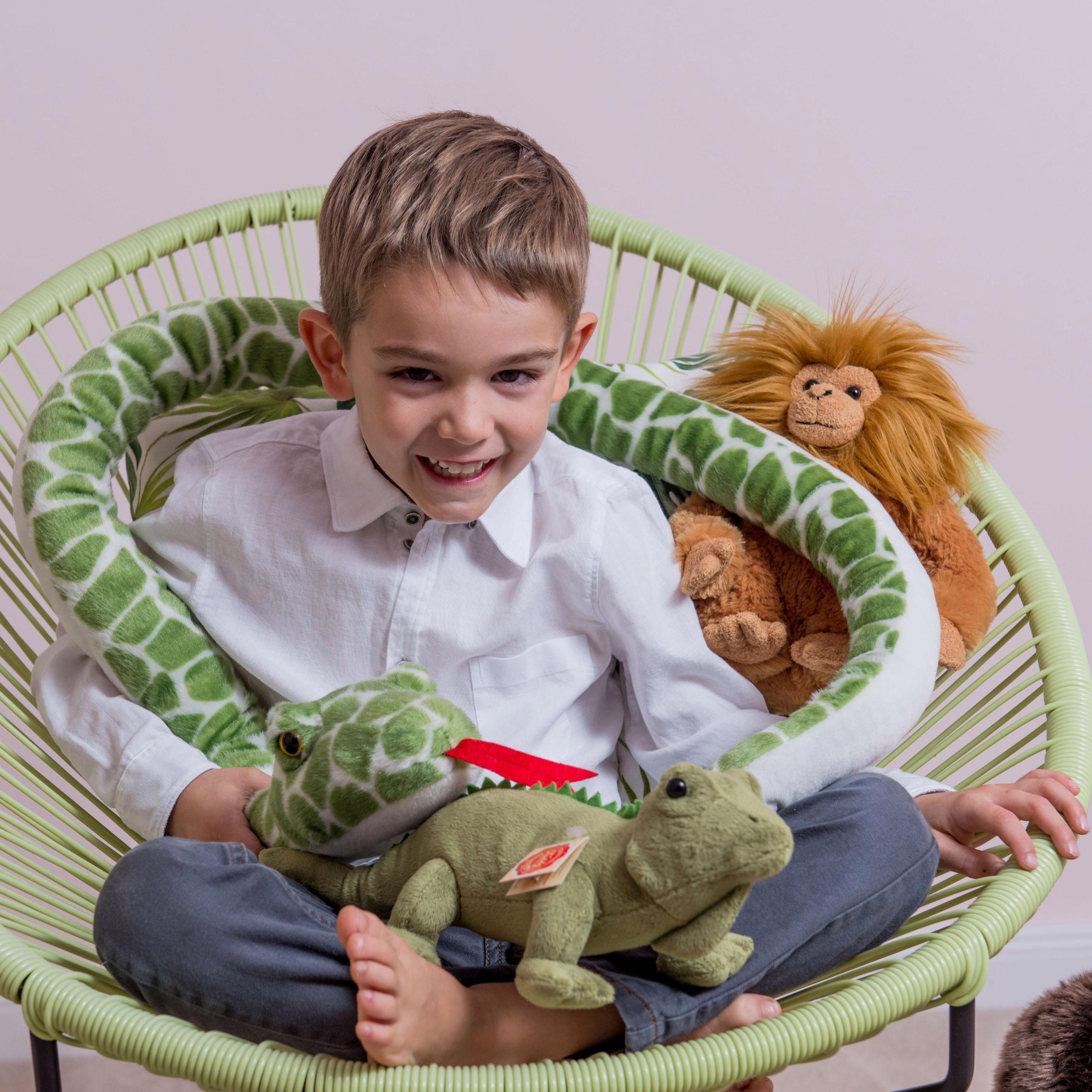 Teddy Hermann® Kuscheltier Herzekind, Schlange, 175 cm