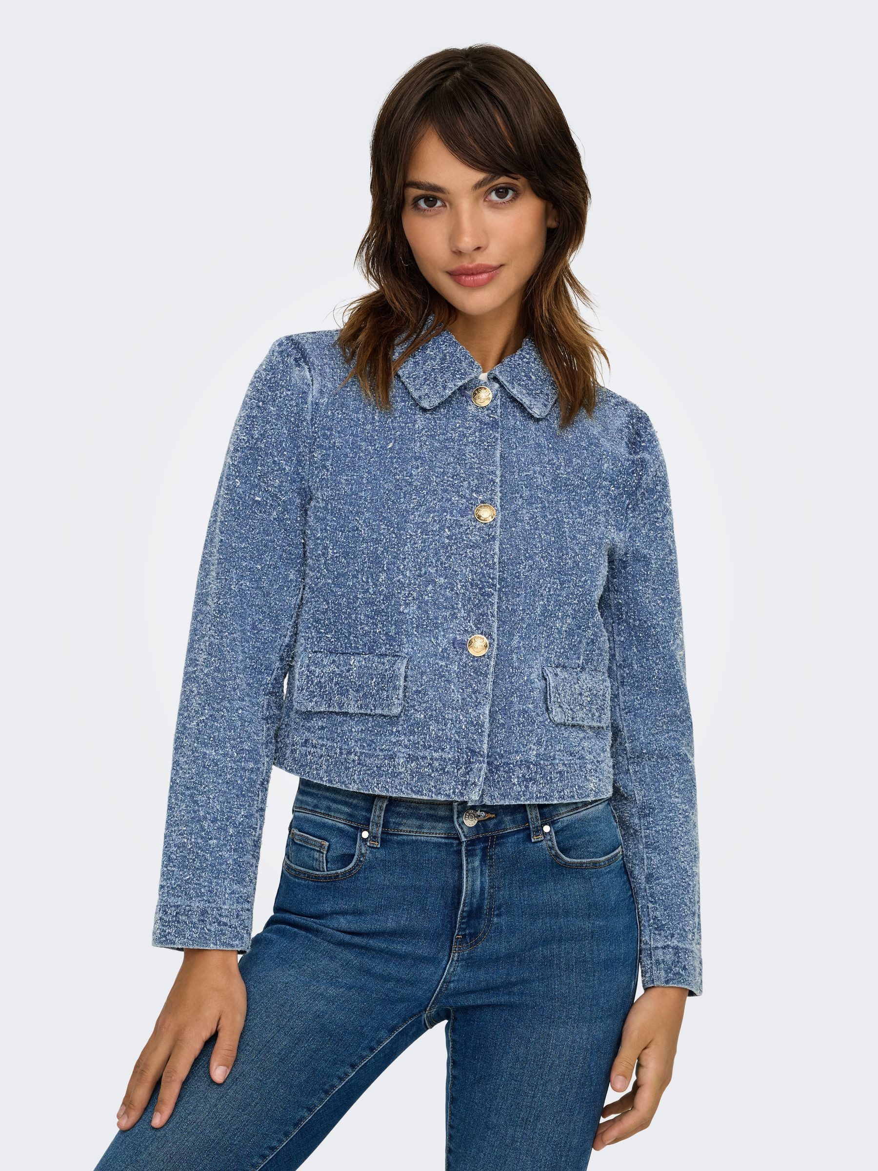 JACQUELINE de YONG Jeansjacke Stylische Denim günstig online kaufen