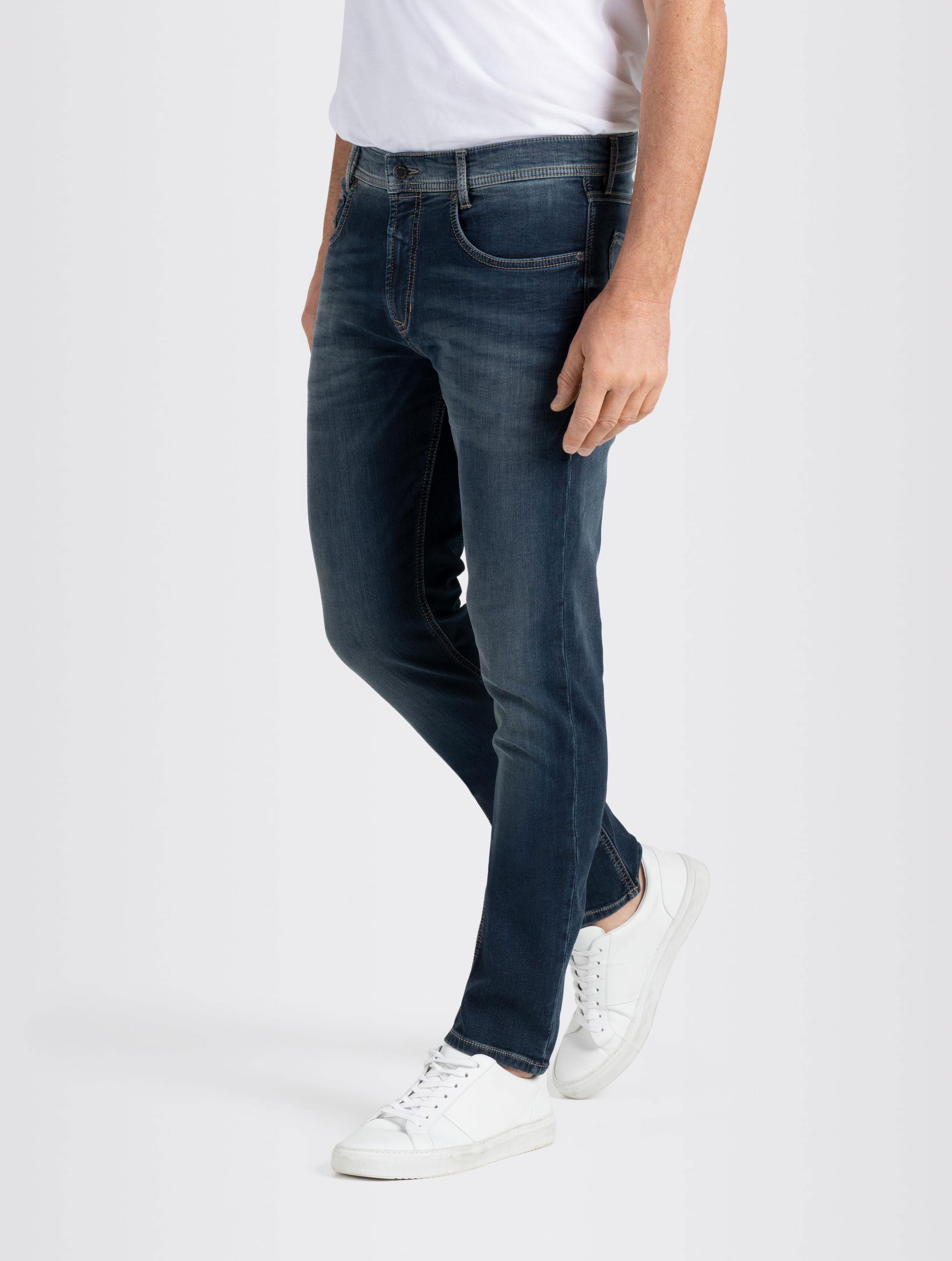 MAC Dark Jeans Used Light Tinted H661 0994L Blue 5-Pocket-Jeans Jog'n Denim Sweat