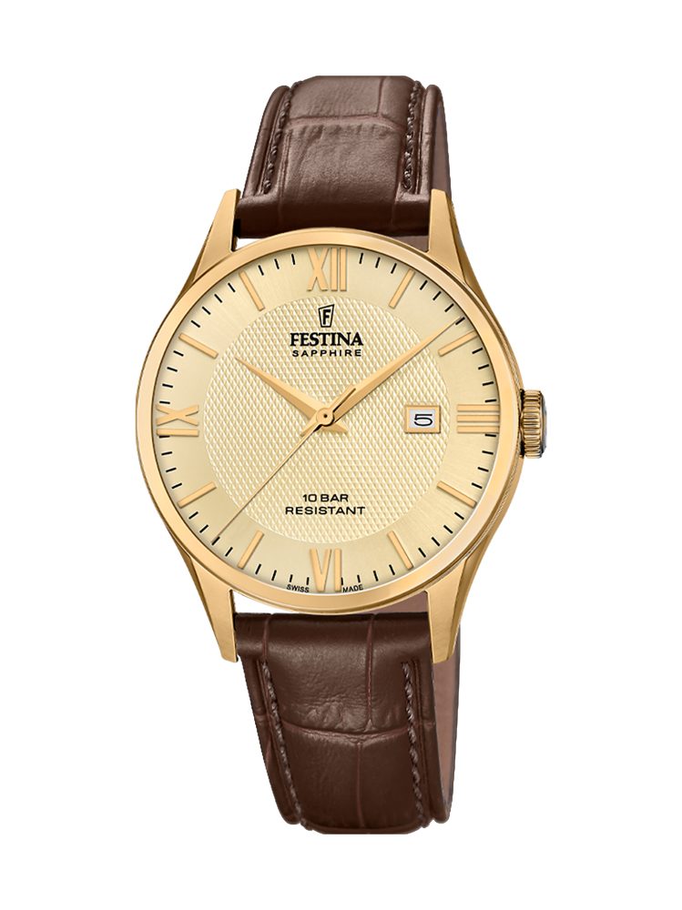 Festina Quarzuhr Festina Quarz Herren Klassik F20010/5
