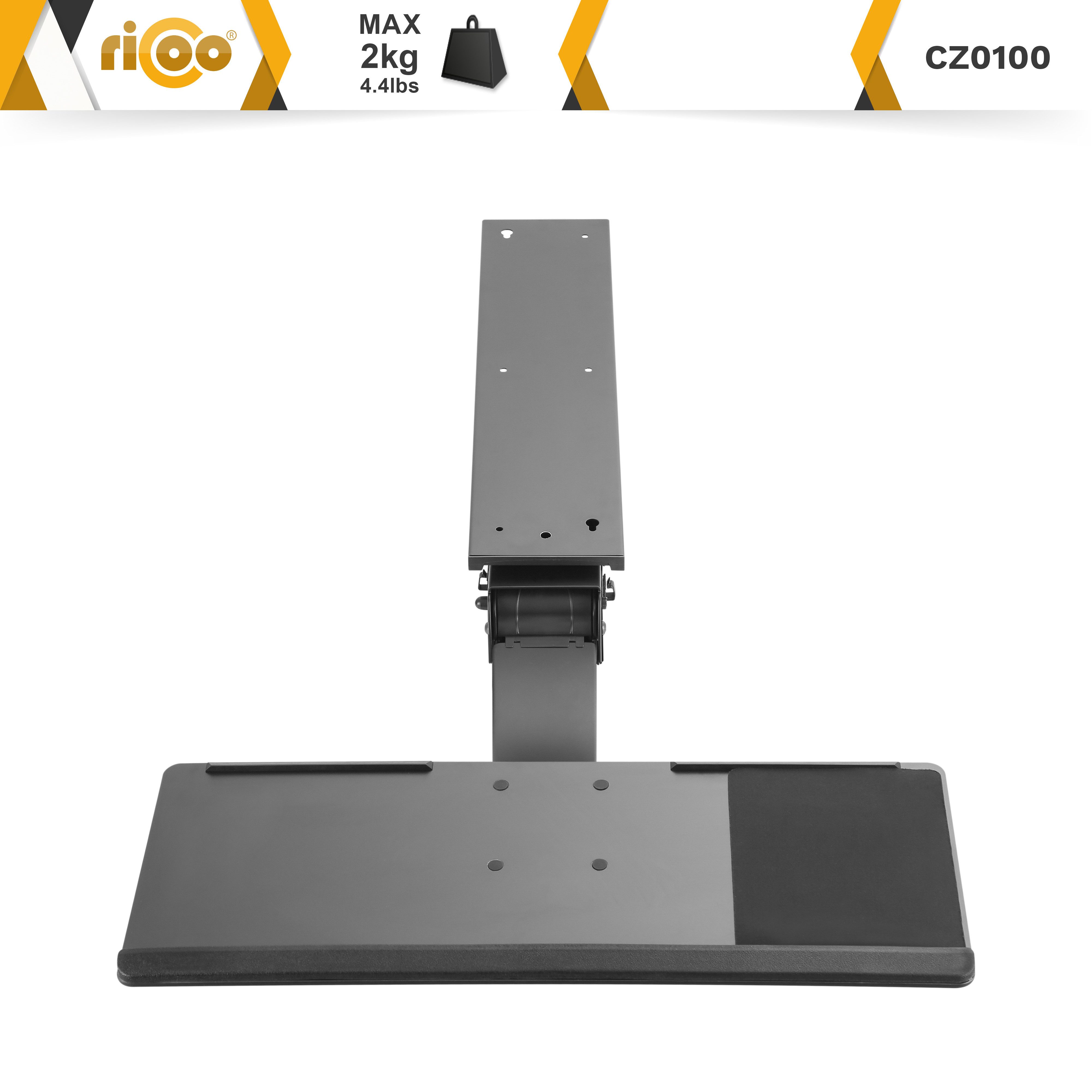 RICOO Halterung CZ0100, (1-tlg., Tastaturhalterung Tastaturauszug Tastatur untertisch beweglich)