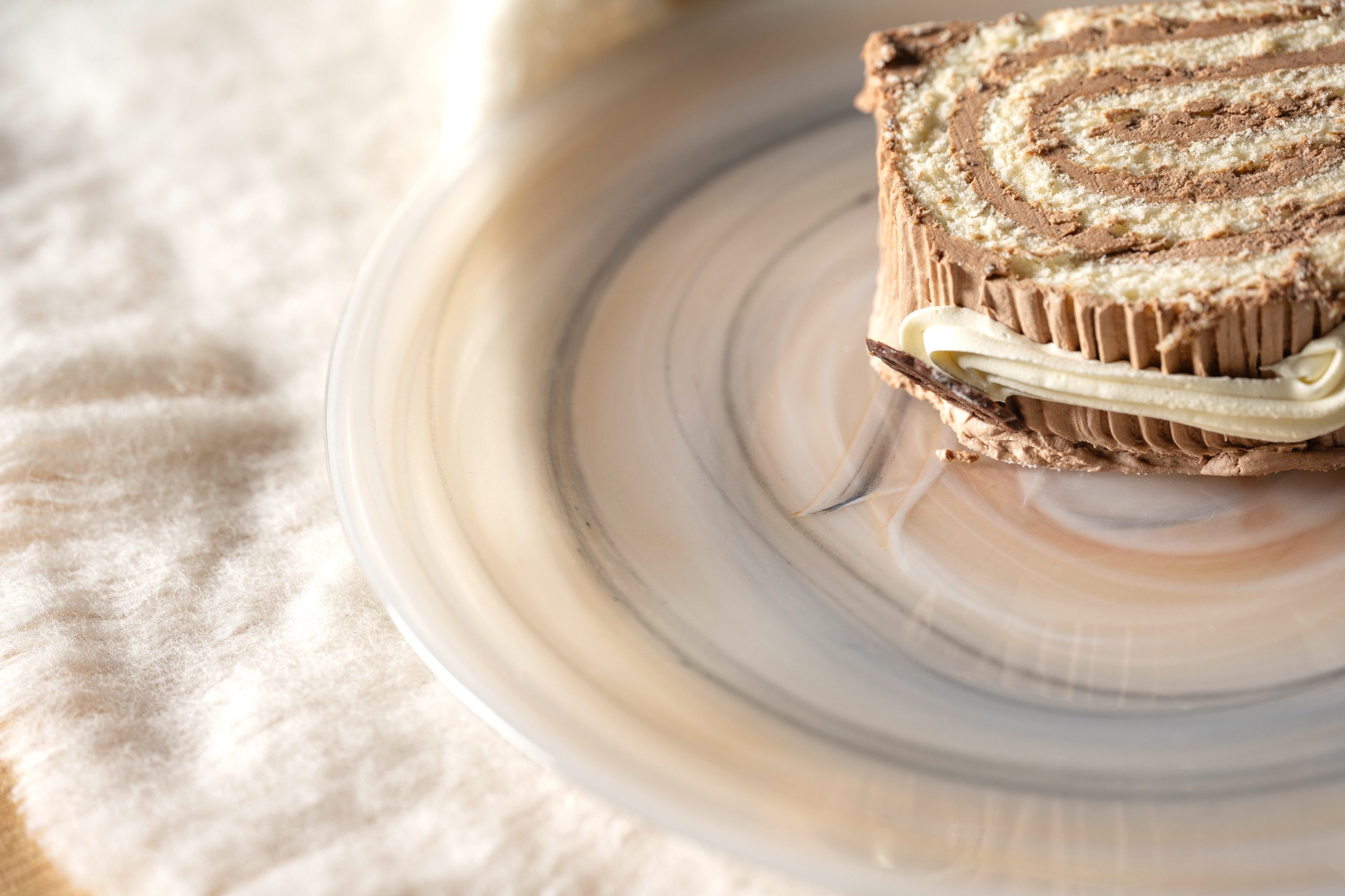 LEONARDO Speiseteller Teller ALABASTRO, 18 cm, 4er-Set, (4 St), aus geschleudertem Alabasterglas