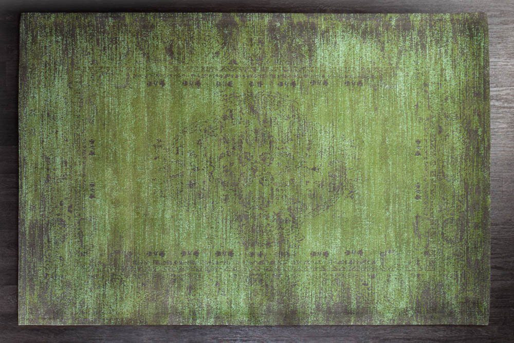 · riess-ambiente, orientalisches 10 Baumwoll-Mischung Höhe: 240x160cm ART Muster smaragdgrün, Wohnzimmer mm, POP · Teppich rechteckig,