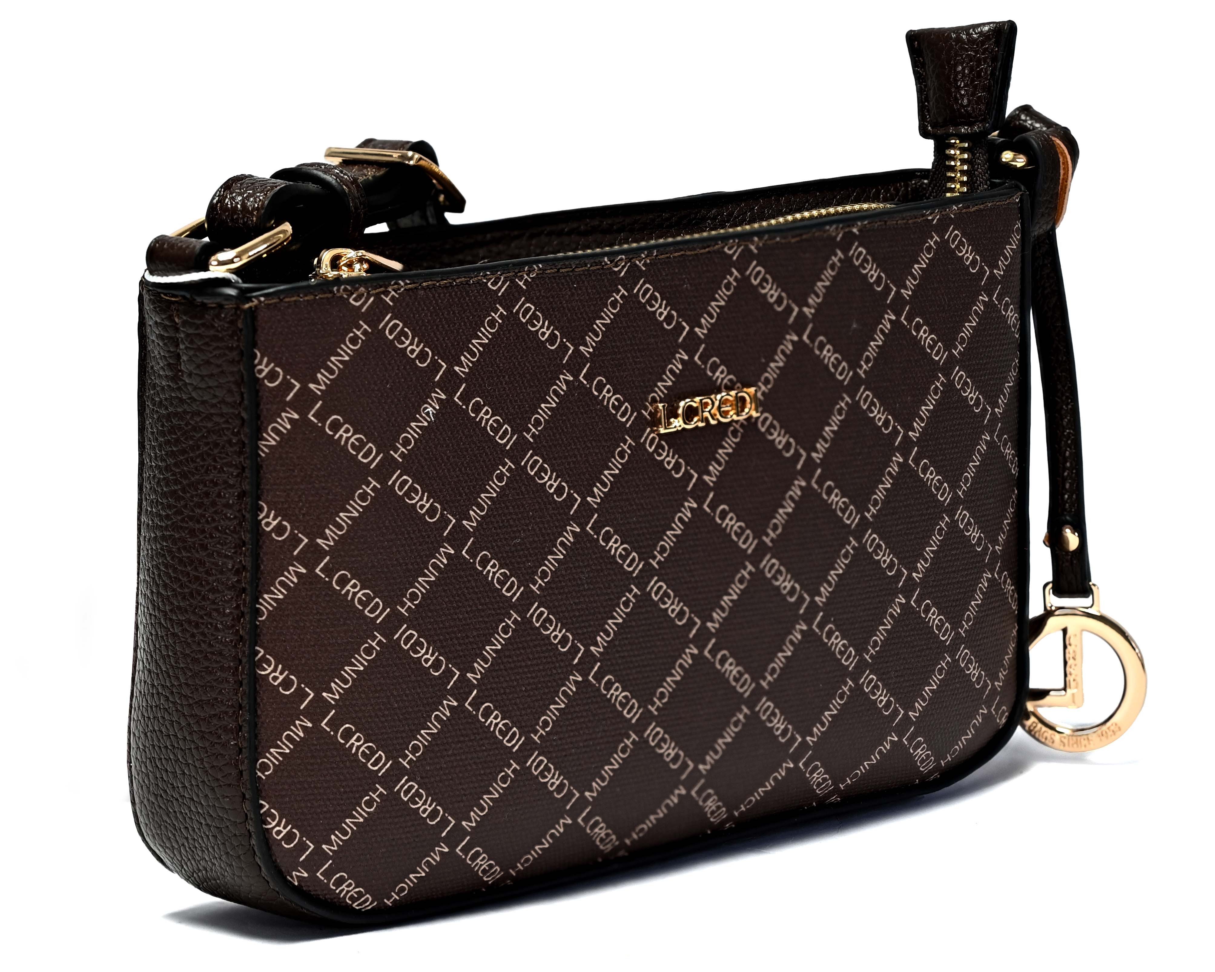 L. CREDI Umhängetasche FILIBERTA Crossbag, vegan