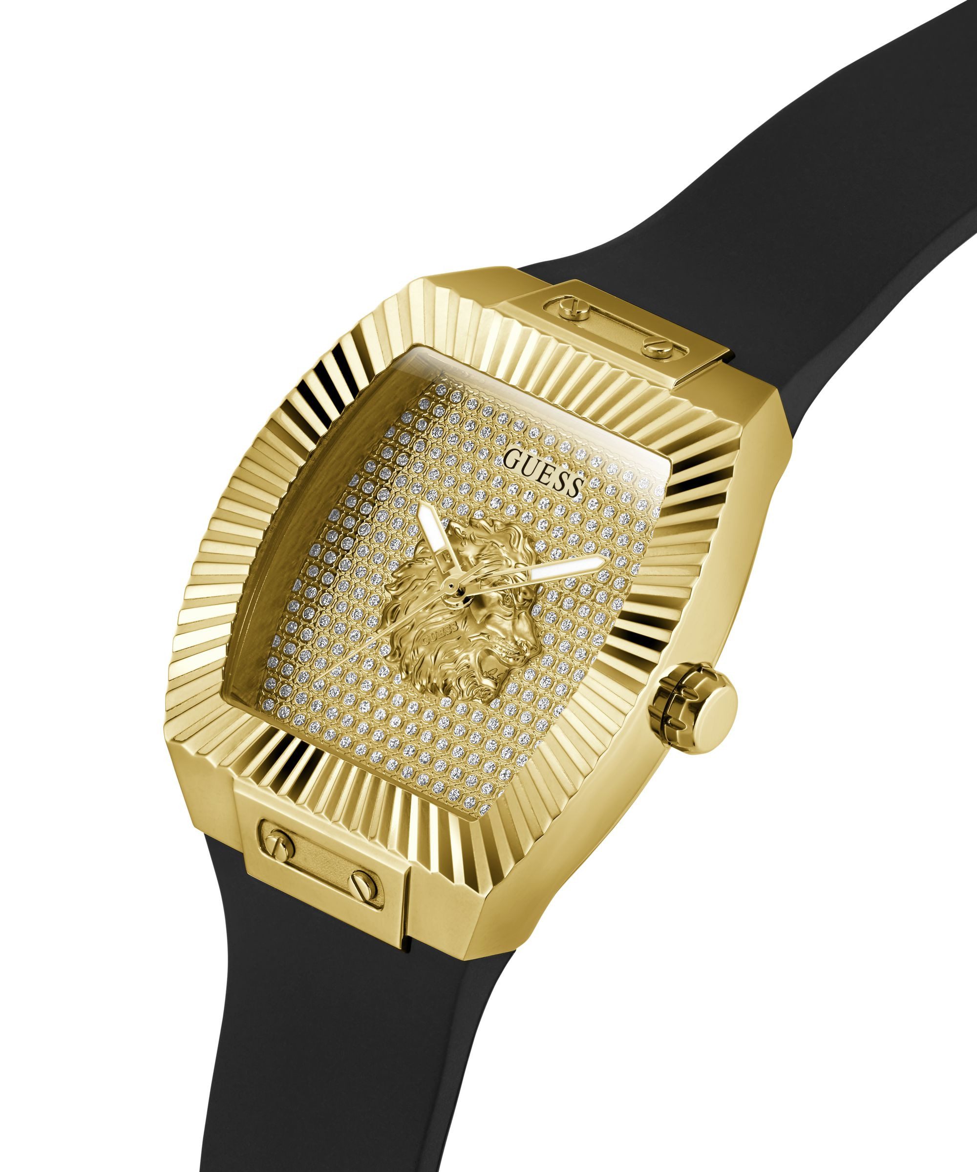 Guess Quarzuhr PHOENIX GW1066G2, Armbanduhr, Herrenuhr, Silikonarmband, analog