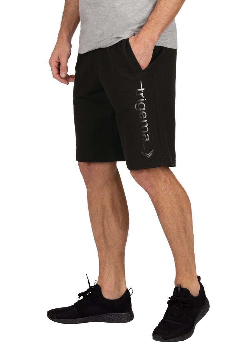 Trigema Bermudas TRIGEMA Modische Bermuda mit TRIGEMA-Schriftzug (1-tlg)