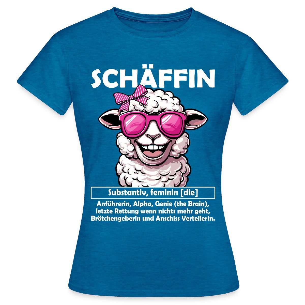 Spreadshirt T-Shirt Schäffin Beste Chefin Teamleiterin Frauen T-Shirt (1-tl günstig online kaufen