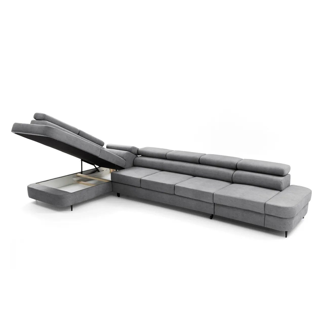 Muffo Ecksofa PRIAM XXL, Funktion Schlafen, elegante einfache Form günstig online kaufen