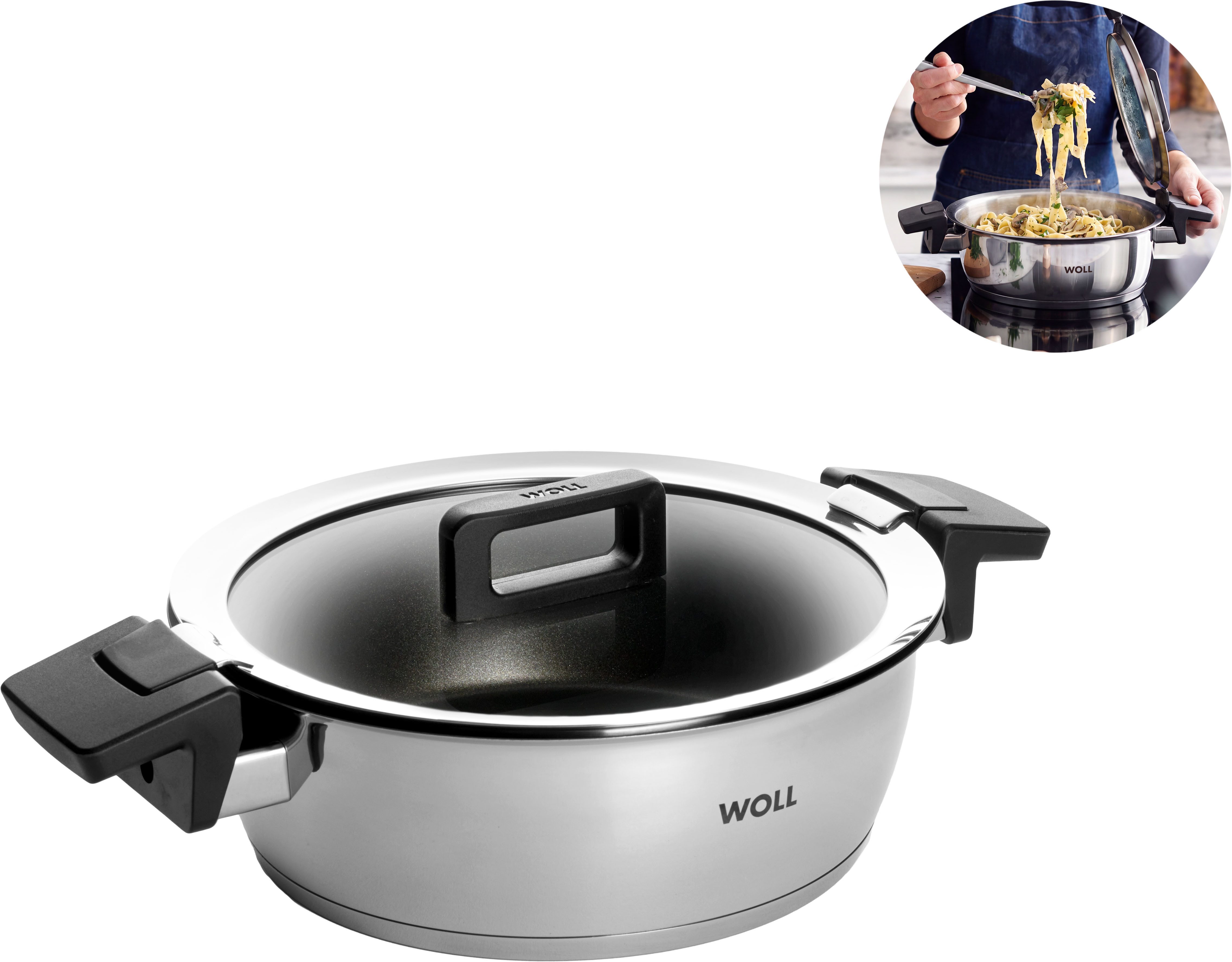 WOLL Bratentopf Concept, Edelstahl 18/10 (1-tlg), Induktion