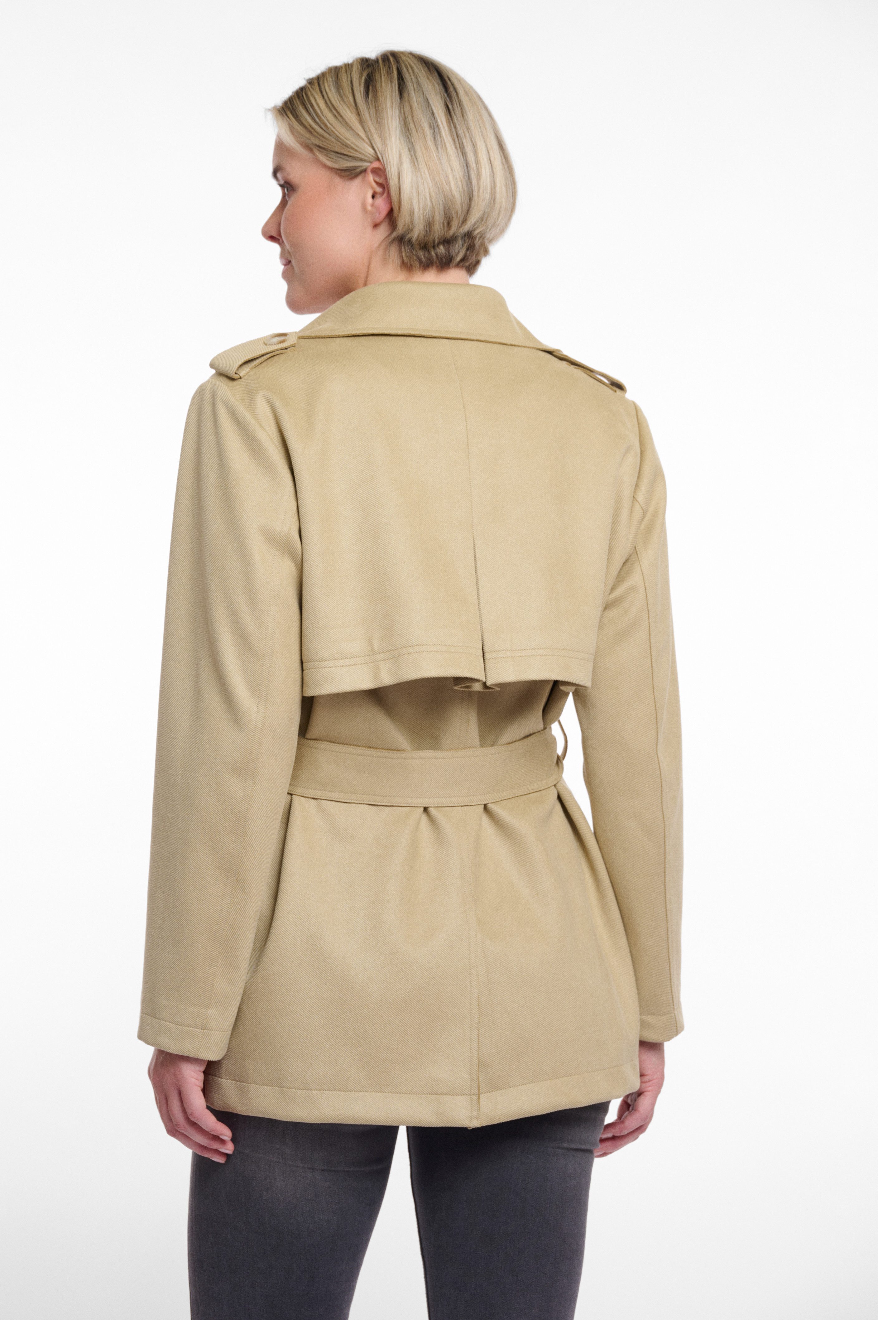 Rino & Pelle Trenchcoat CAATJE mit Bindegürtel günstig online kaufen