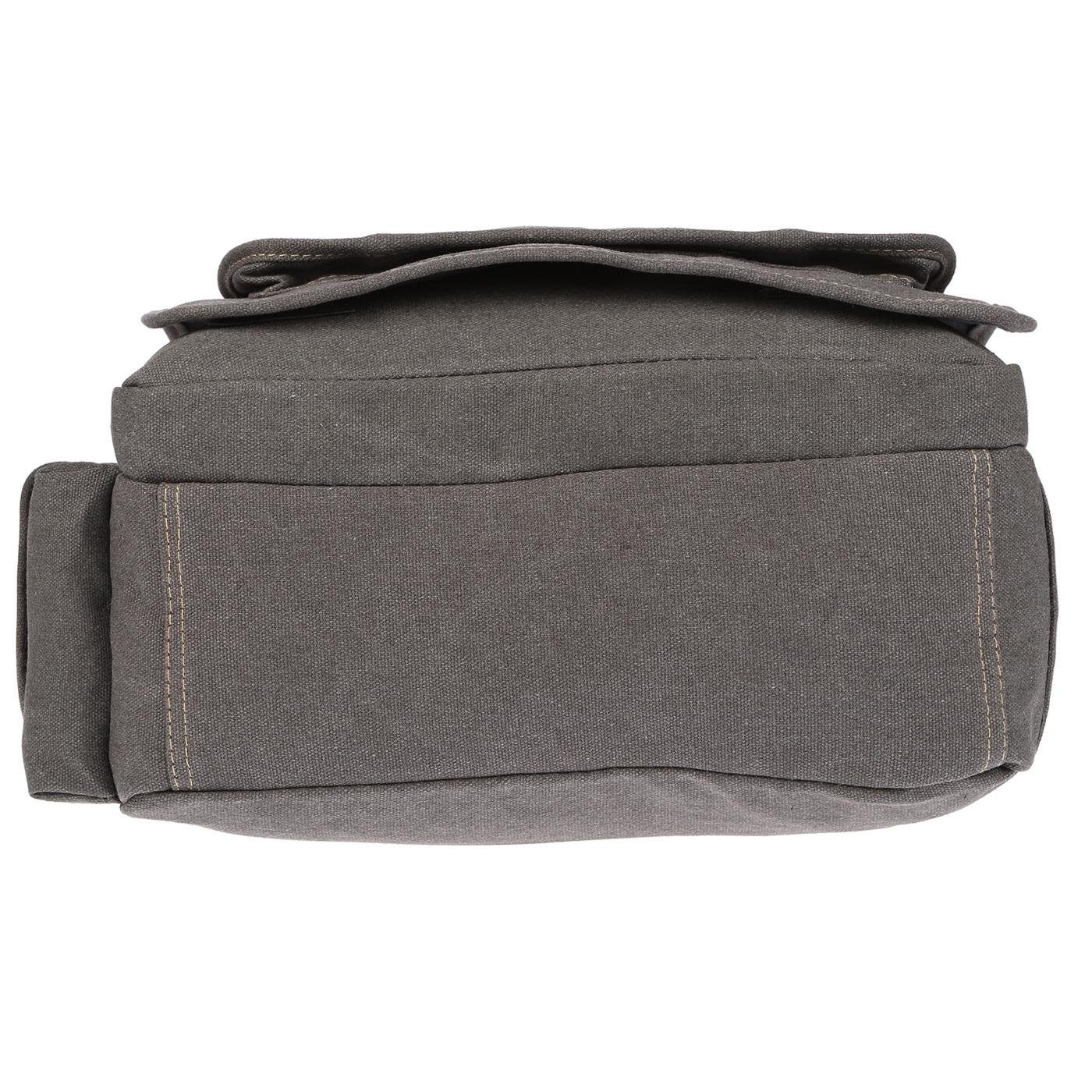 Messenger Herren Große XL Umhängetasche Damen Tasche Umhängetasche Bag, Christian Grau Wippermann Canvas