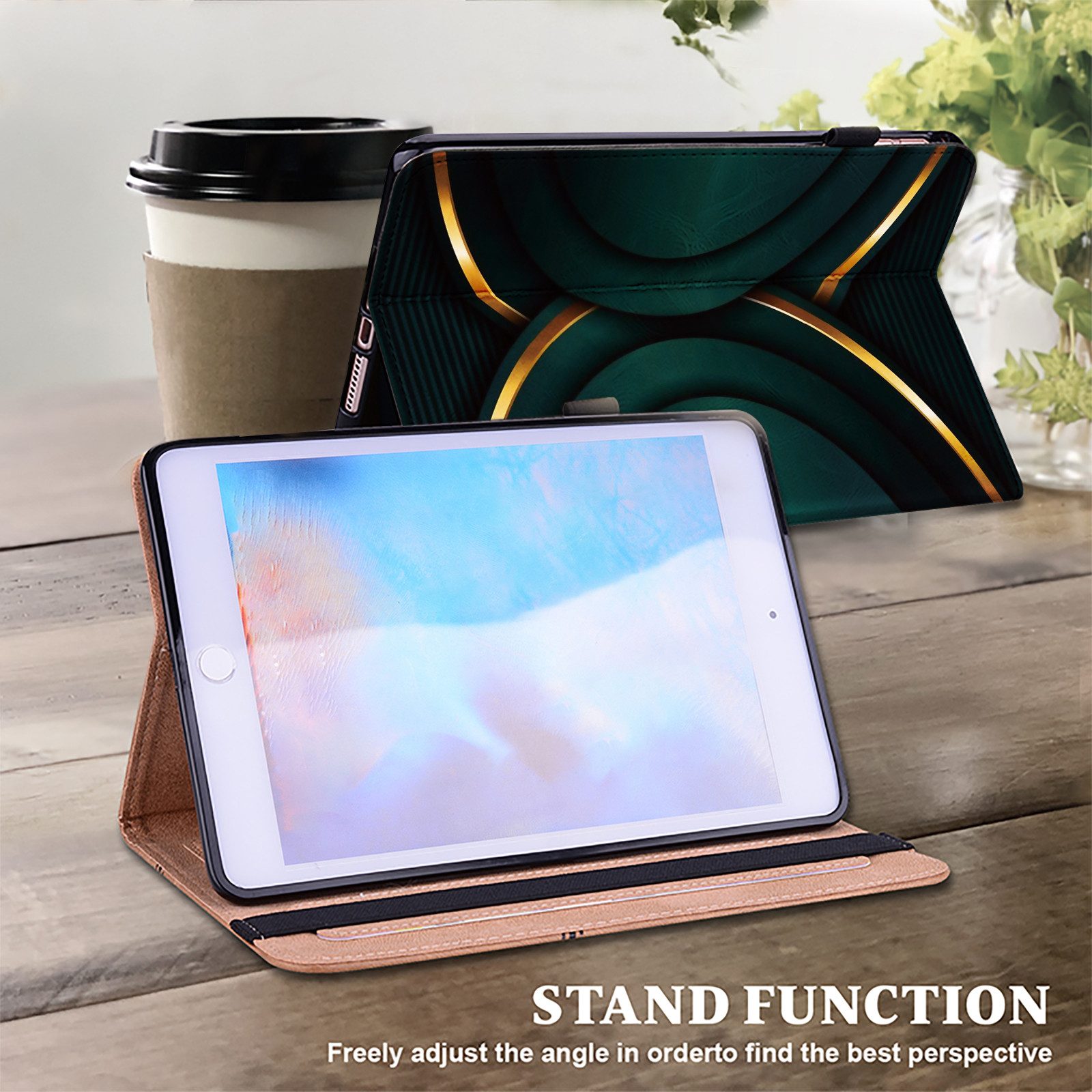 CLM-Tech Tablet-Hülle für Samsung Galaxy Tab A11+ 2025 / A9+ 2023 28 cm (11 Zoll), Cover Schutzhülle mit Standfunktion – Bild 2 von 5
