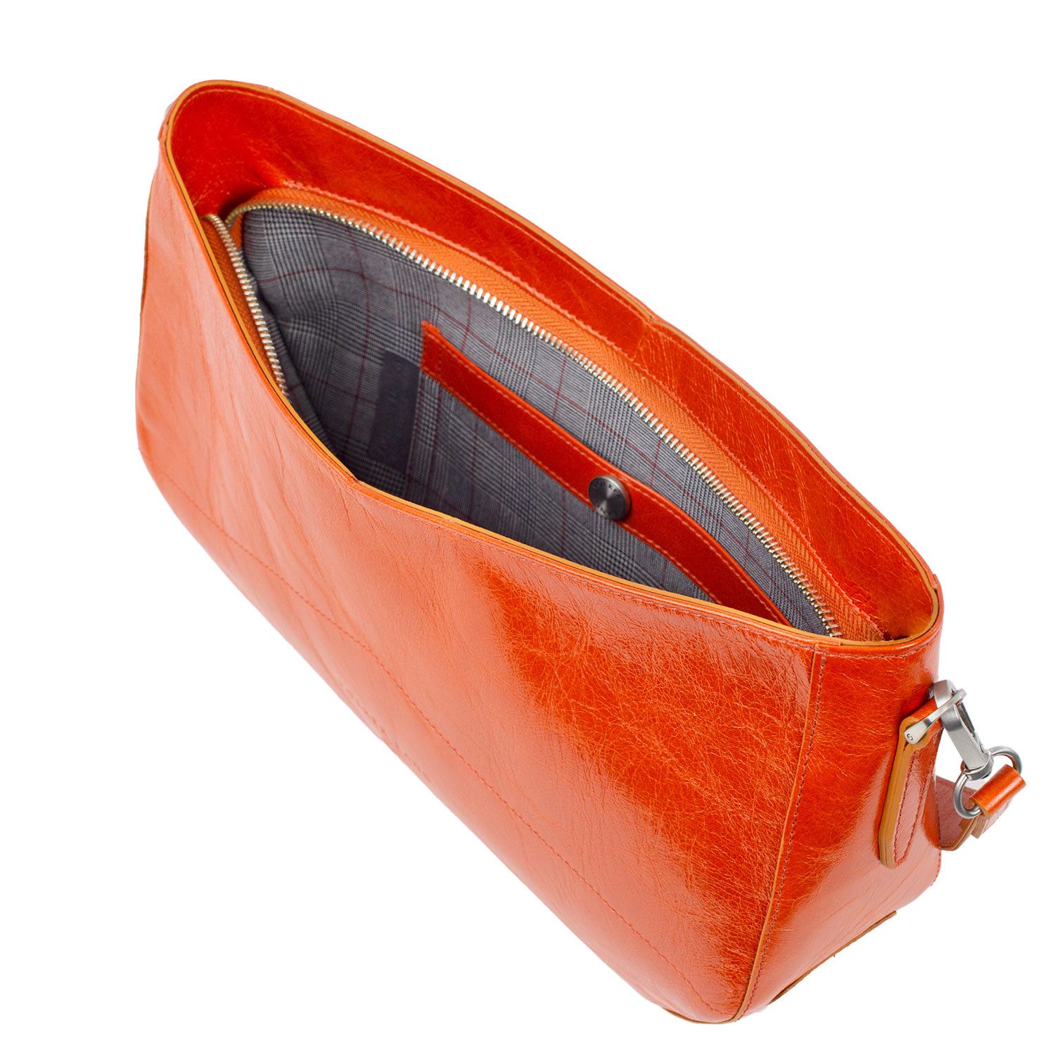 VOLKER LANG Handtasche CAMI - Schultertasche aus hochwertigem Leder