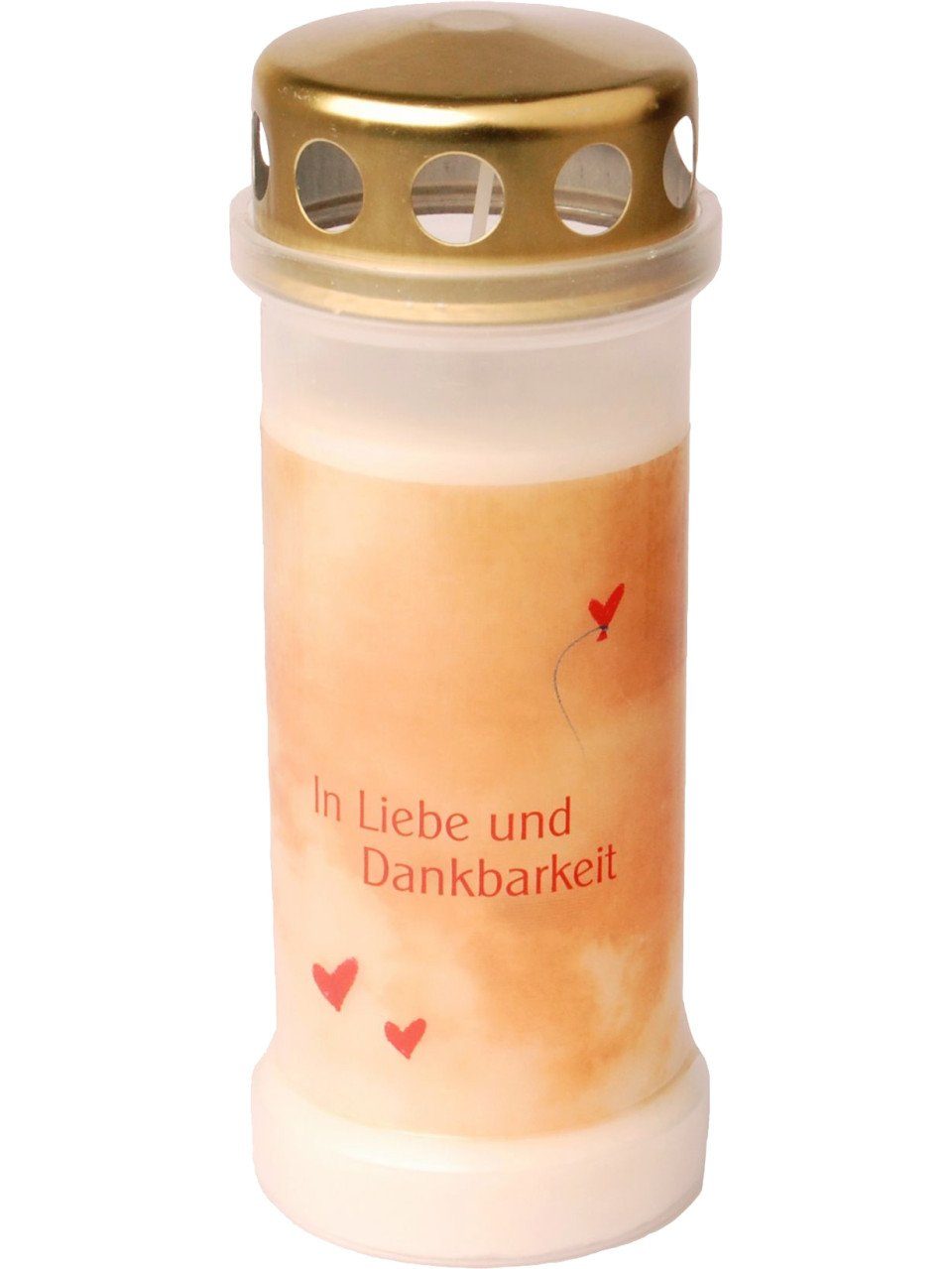 Bolsius Grabkerze Bolsius Dauerbrenner Nr.6 Motiv Ballon weiß, Höhe günstig online kaufen