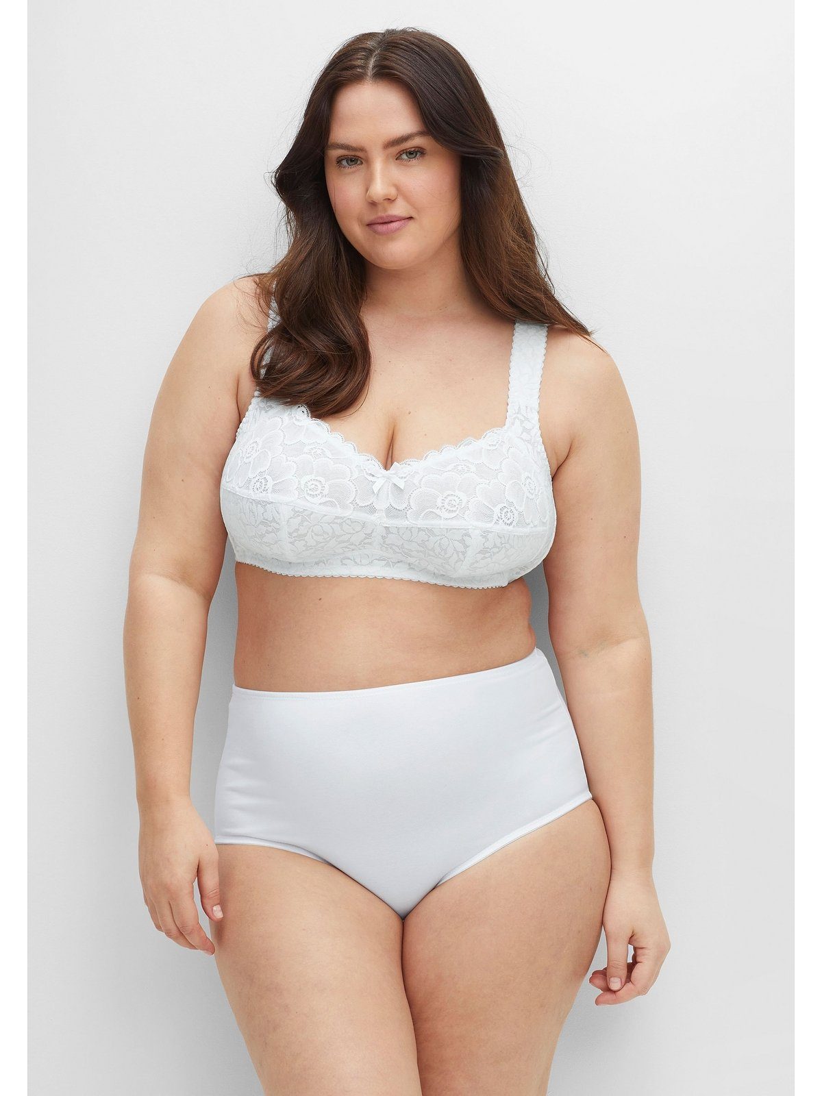 Sheego Bügelloser BH Große Größen mit Seitenstützen, dreigeteilte Cups