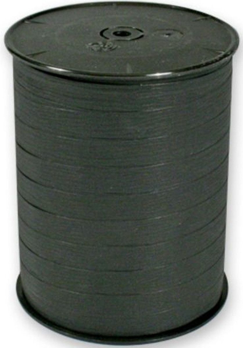 CLAIREFONTAINE Motivpapier Geschenkband matt gerippt 10mmx250m schwarz