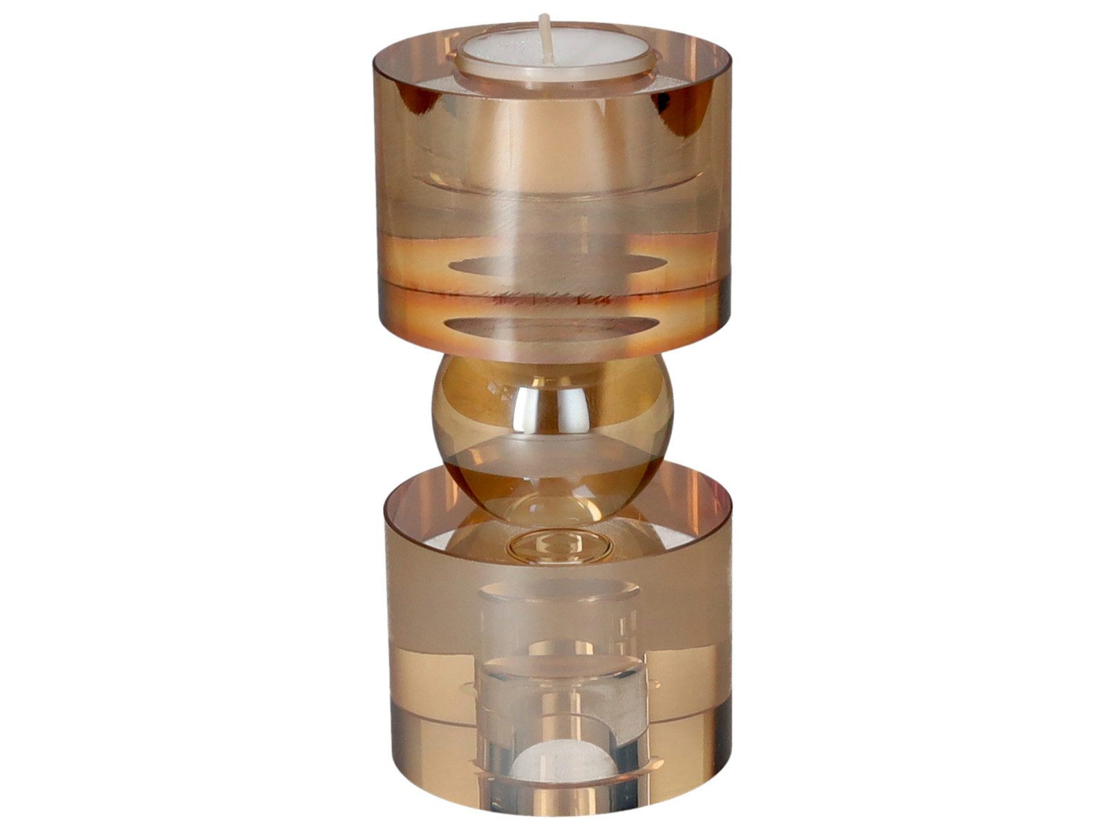 Giftcompany Teelichthalter Sari Teelichthalter amber 15cm
